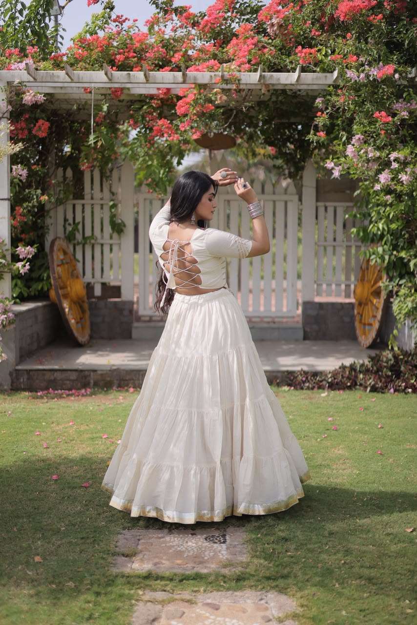 KA 5078 COTTON DESIGNER WORK NAVRATRI WEAR LEHENGA CHOLI COLLECTION