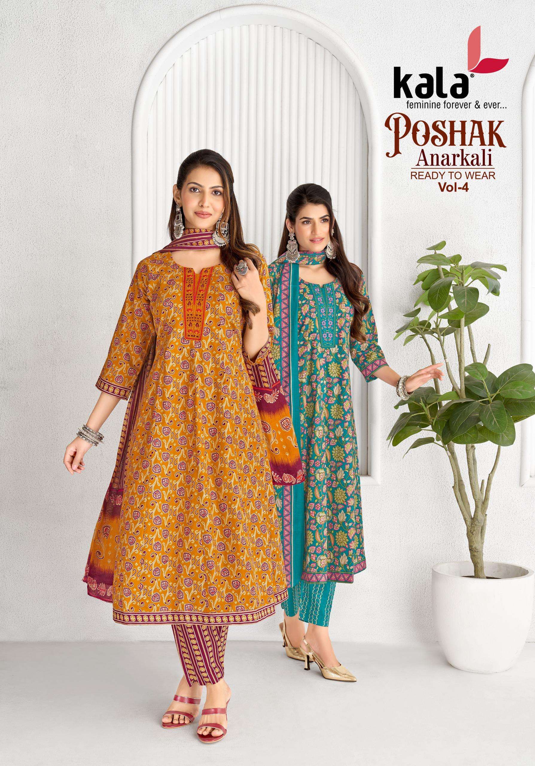 KALA FASHION POSHAK VOL 4 READY MADE COLLECTION 