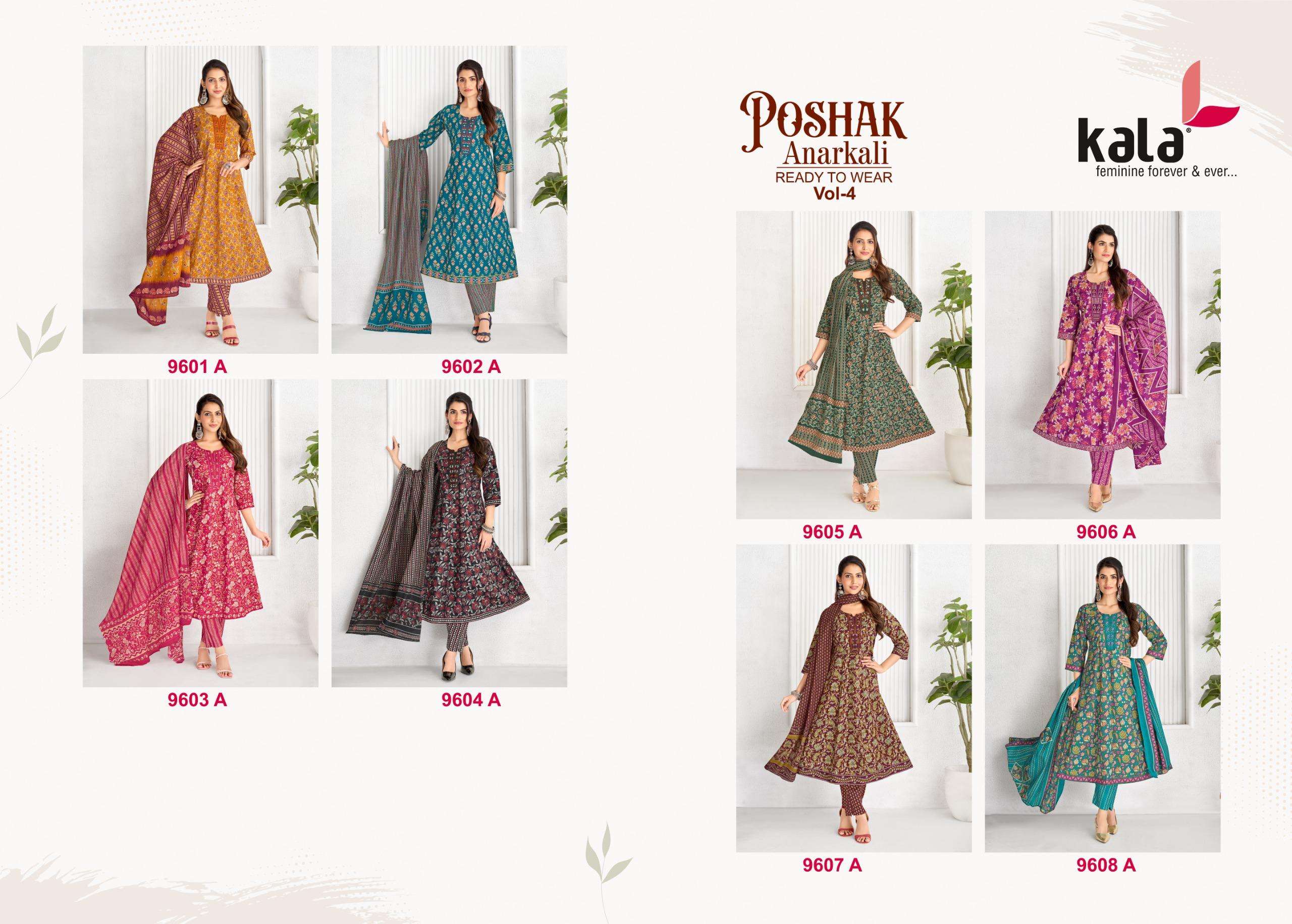 KALA FASHION POSHAK VOL 4 READY MADE COLLECTION 