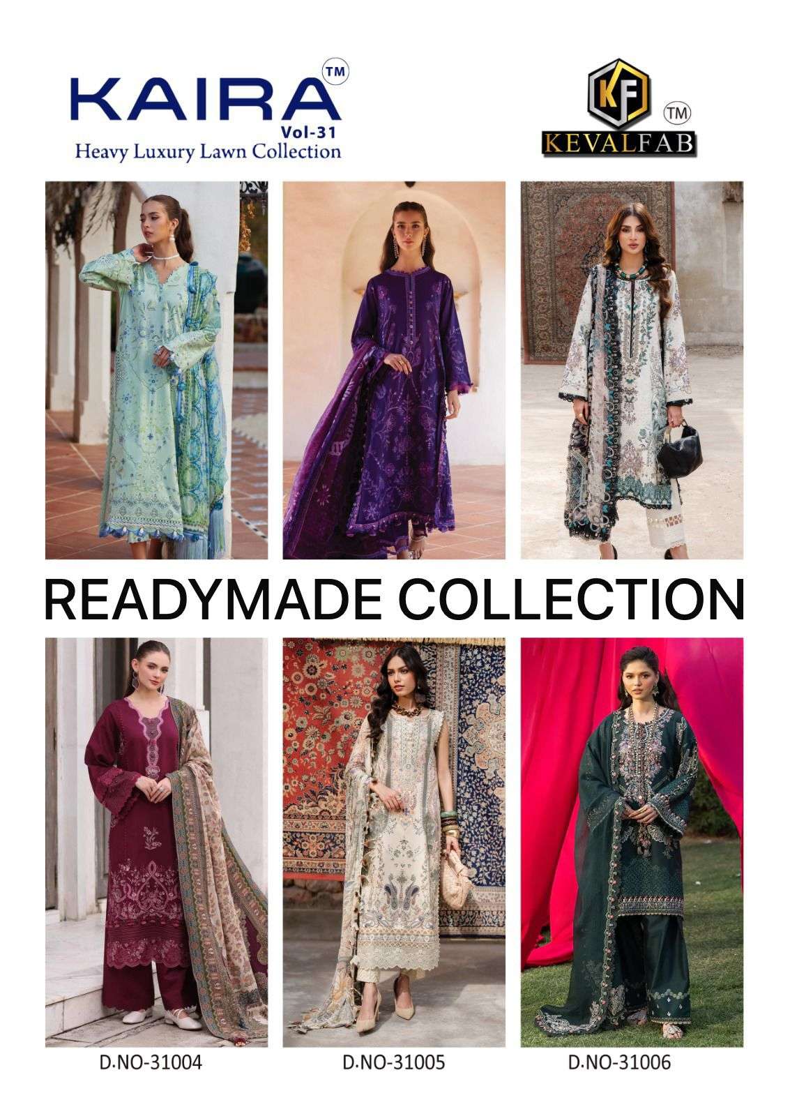 KEVAL FAB KAIRA VOL 31 READY MADE COLLECTION 