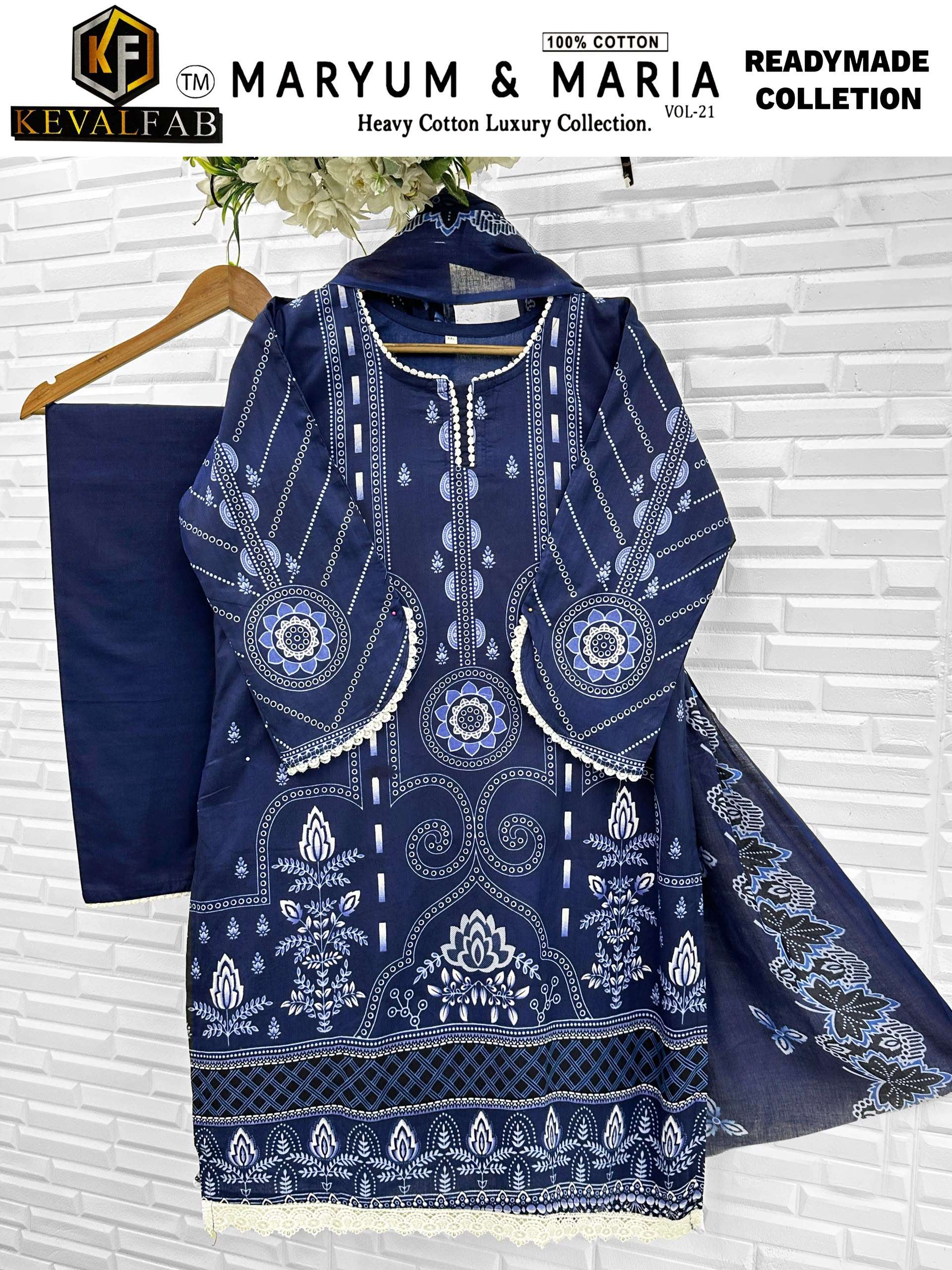 KEVAL FAB MARYUM & MARIA VOL 21 READY MADE COLLECTION 