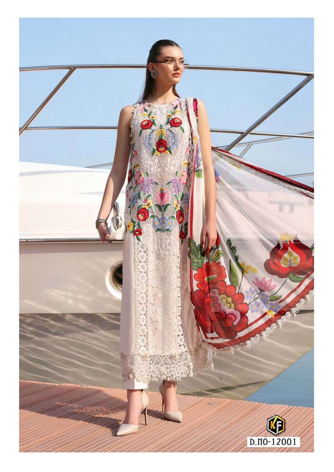 KEVAL FAB SOHA NAZIR VOL 12 COTTON DIGITAL KARACHI PRINT SALWAR SUIT