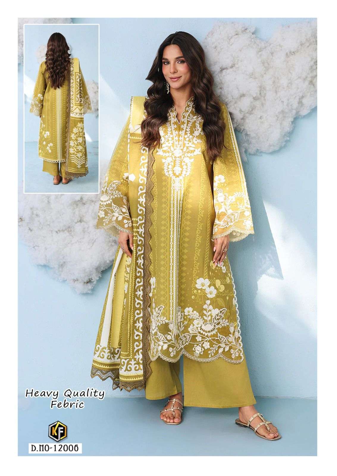 KEVAL FAB SOHA NAZIR VOL 12 COTTON DIGITAL KARACHI PRINT SALWAR SUIT