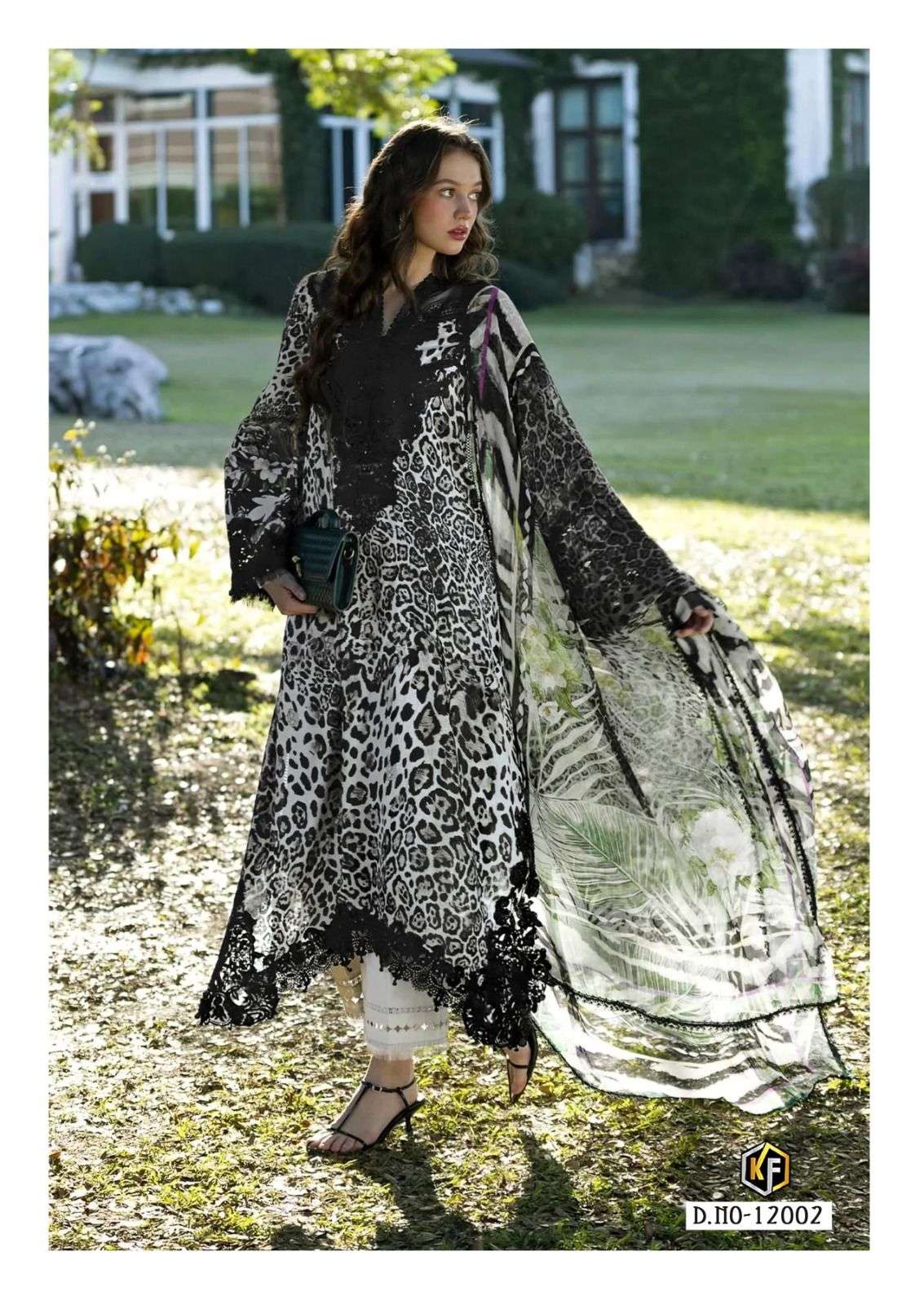 KEVAL FAB SOHA NAZIR VOL 12 COTTON DIGITAL KARACHI PRINT SALWAR SUIT
