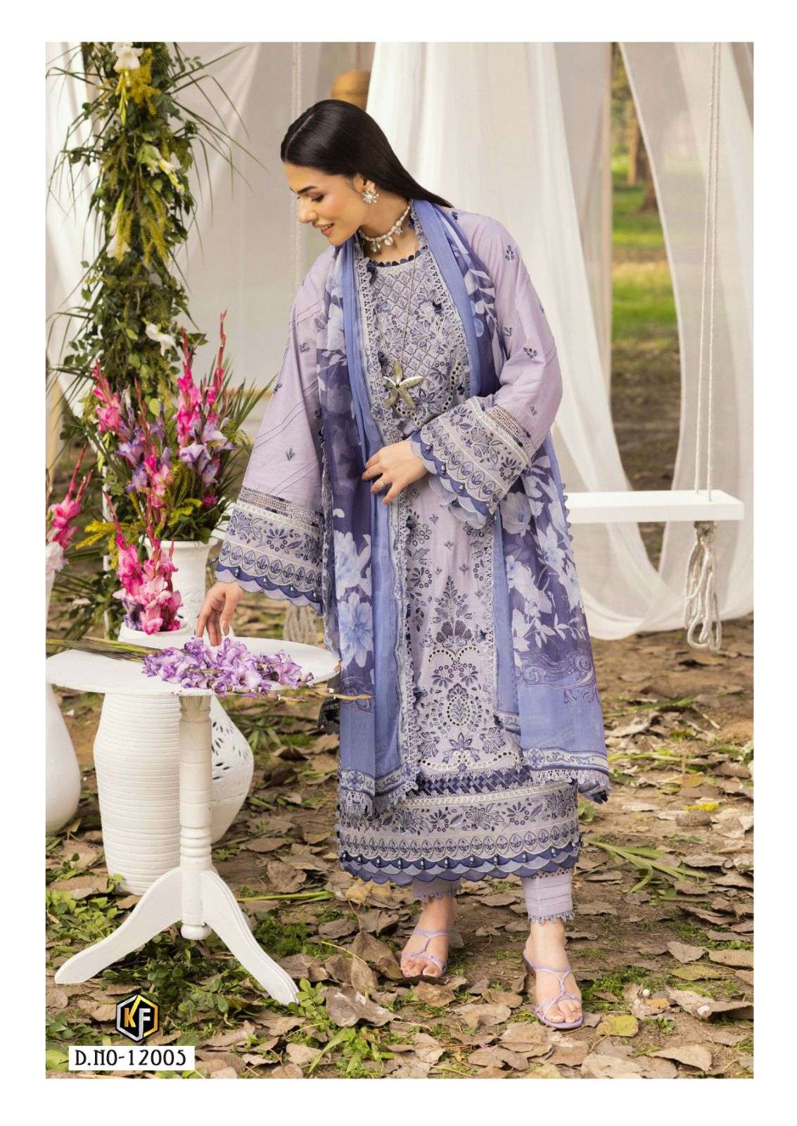KEVAL FAB SOHA NAZIR VOL 12 COTTON DIGITAL KARACHI PRINT SALWAR SUIT
