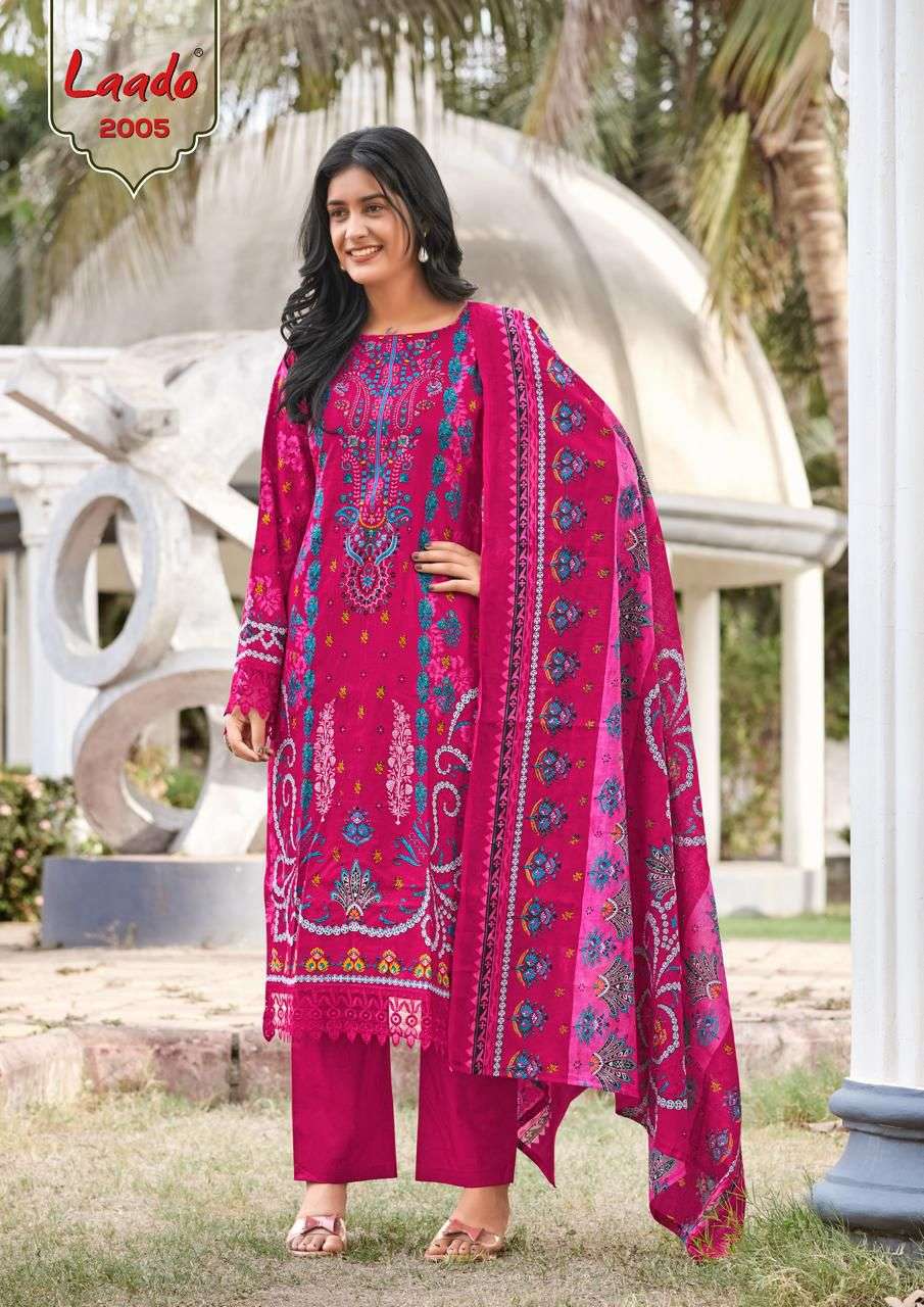 LAADO INNAYAT VOL 2 COTTON DIGITAL KARACHI STYLE PRINT SALWAR SUIT