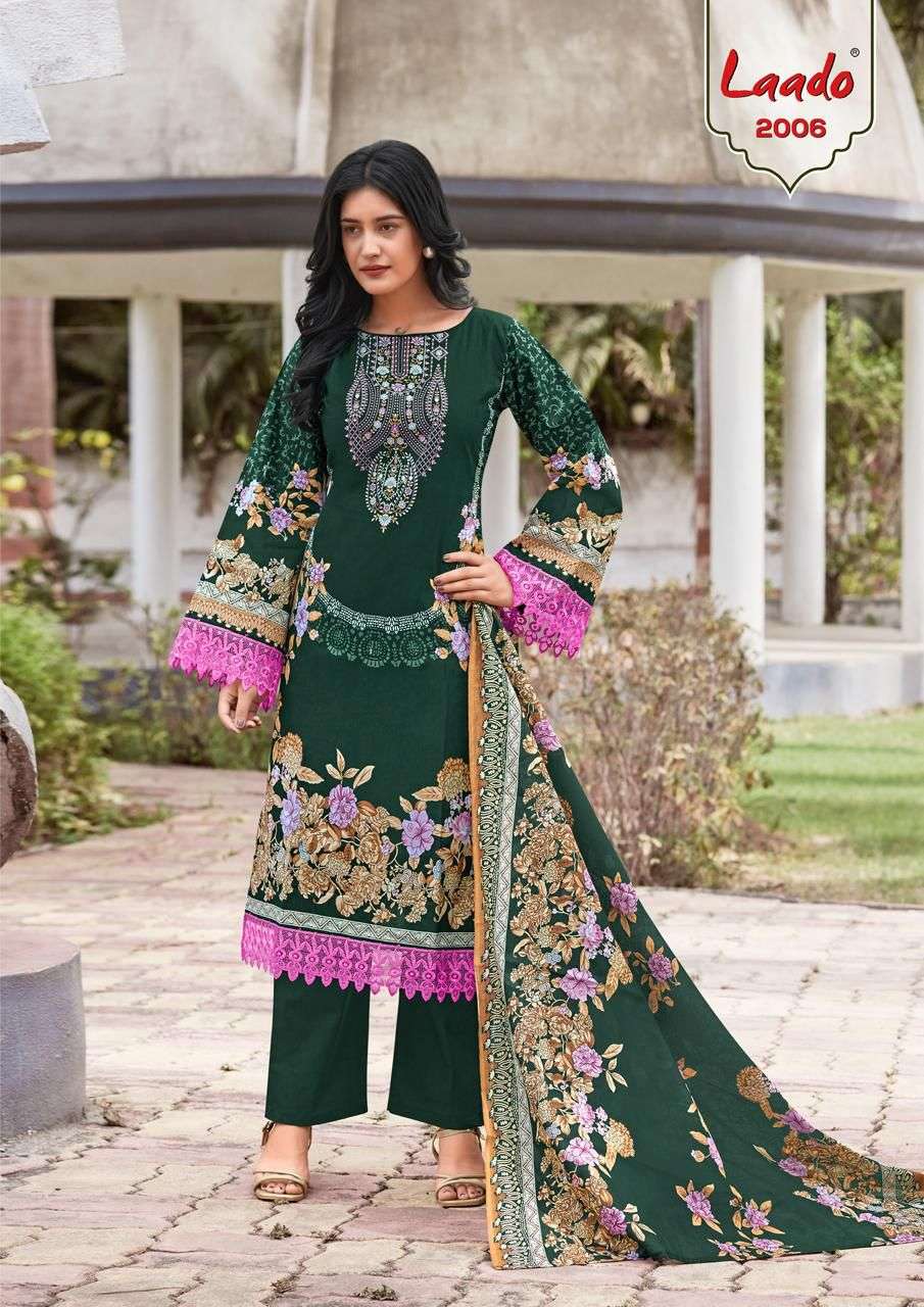 LAADO INNAYAT VOL 2 COTTON DIGITAL KARACHI STYLE PRINT SALWAR SUIT