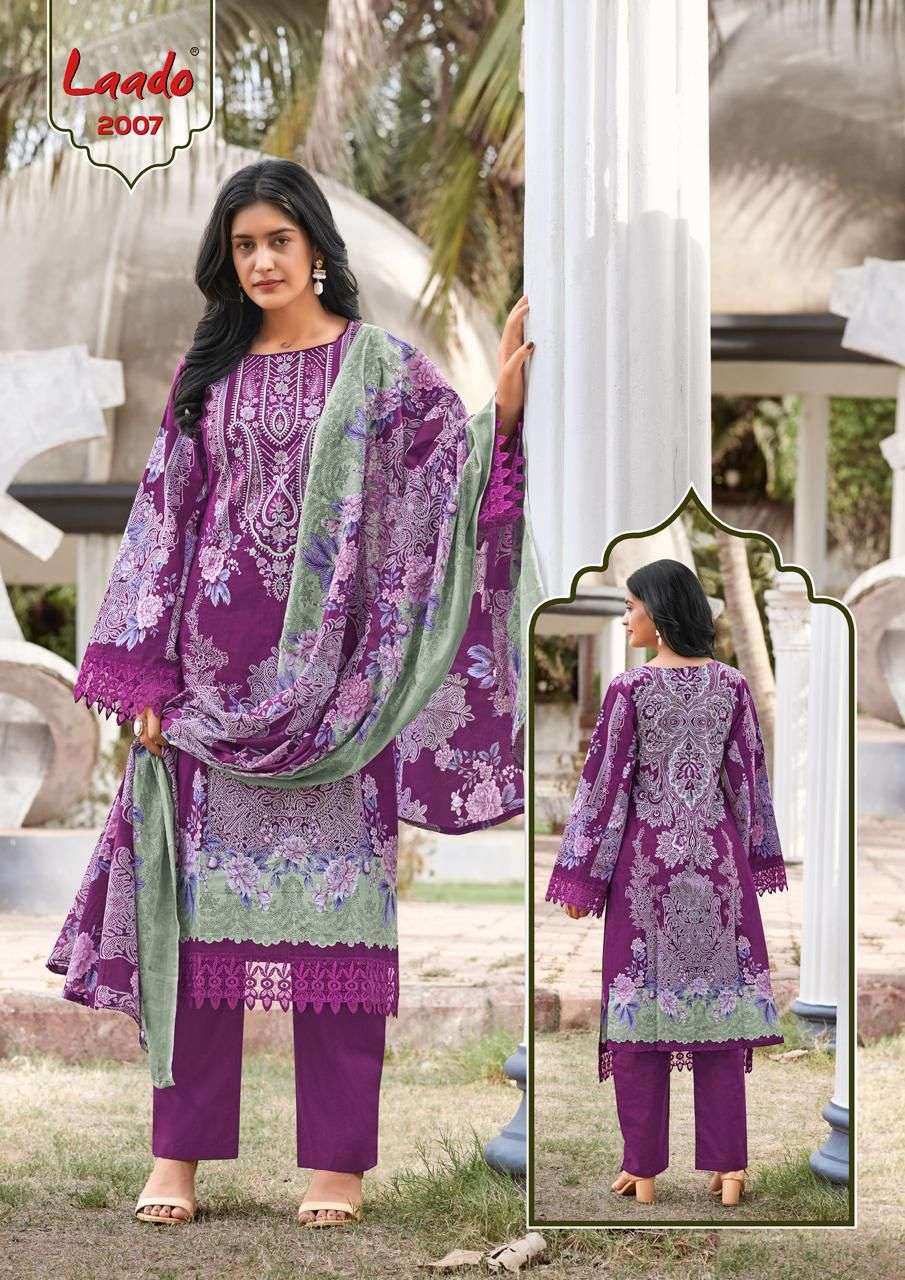 LAADO INNAYAT VOL 2 COTTON DIGITAL KARACHI STYLE PRINT SALWAR SUIT