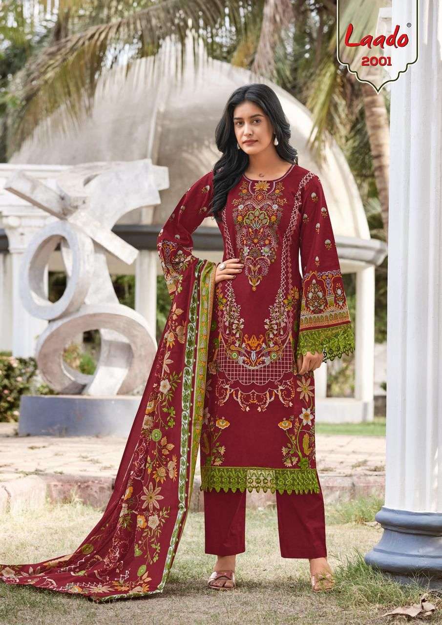 LAADO INNAYAT VOL 2 COTTON DIGITAL KARACHI STYLE PRINT SALWAR SUIT