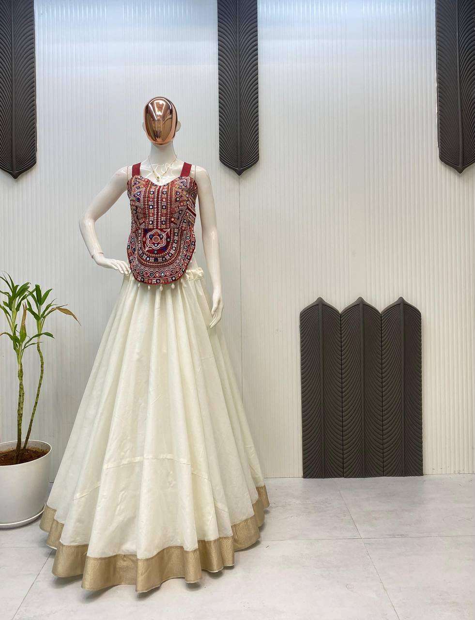 LG 652 SILK DESIGNER  NAVARATRI SEASON WEAR STITCHED LEHENGA CHOLI COLLECTION