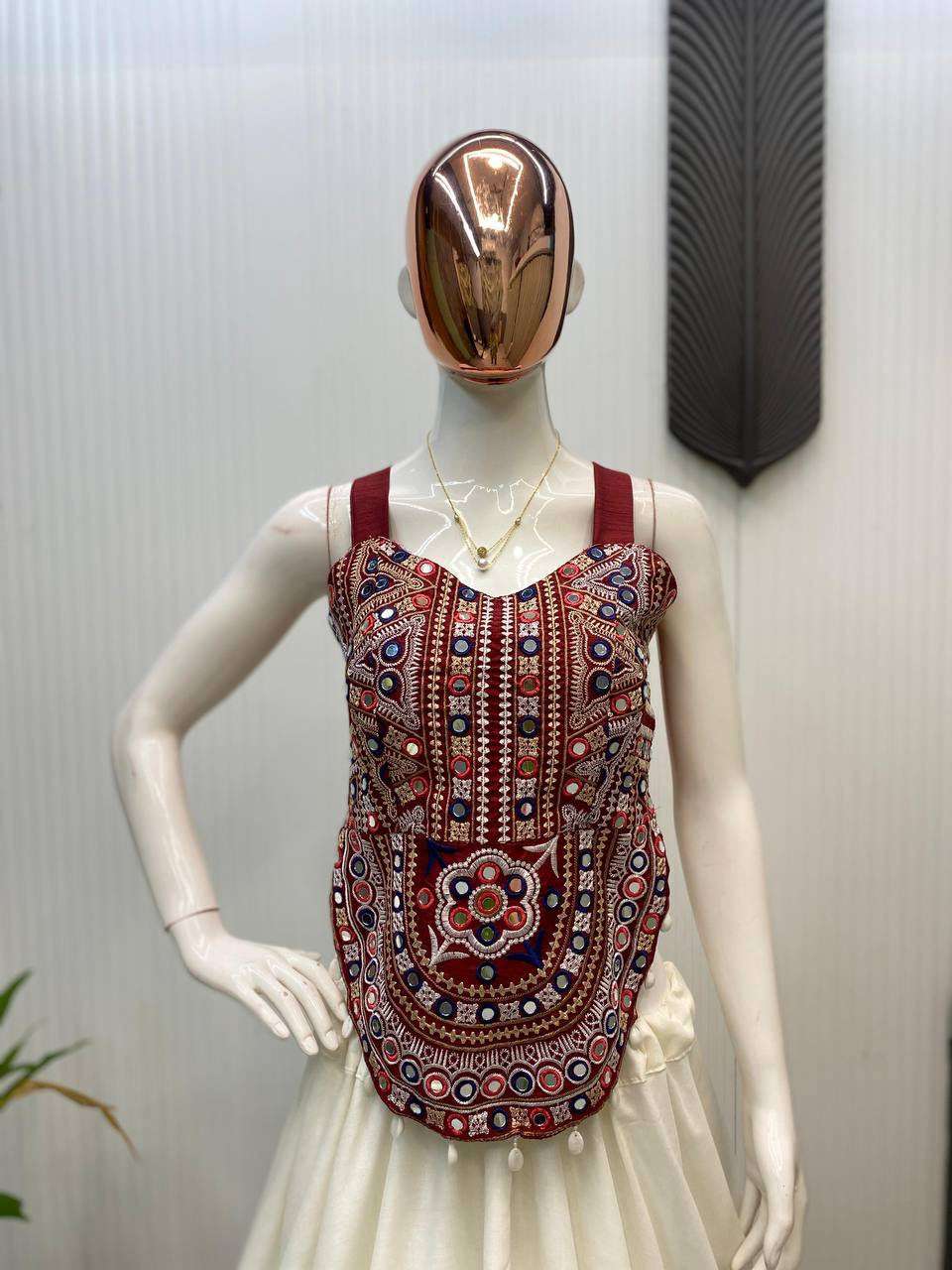 LG 652 SILK DESIGNER  NAVARATRI SEASON WEAR STITCHED LEHENGA CHOLI COLLECTION