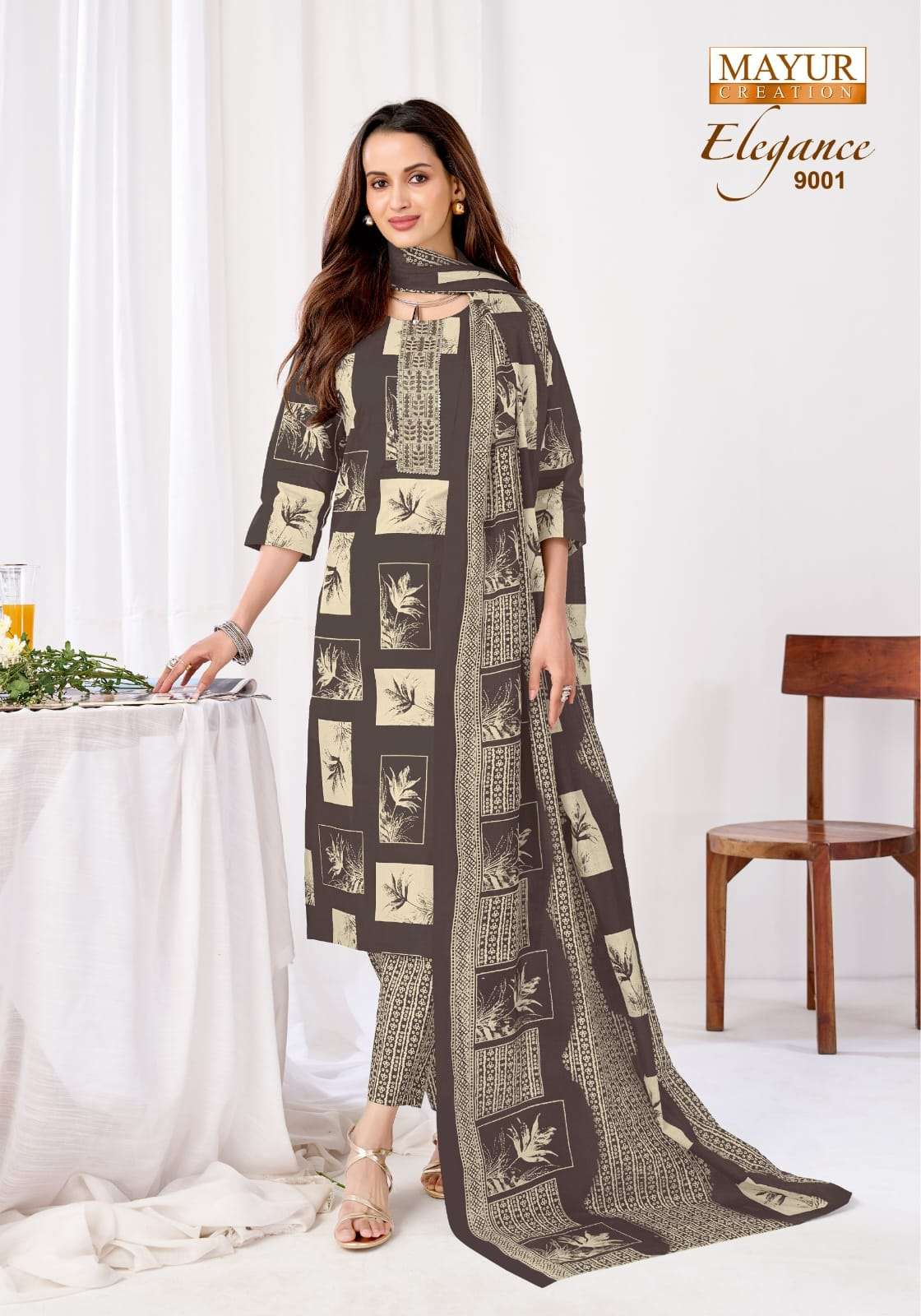 MAYUR CREATION ELEGANCE VOL 9 COTTON PRINT READY MADE SUIT