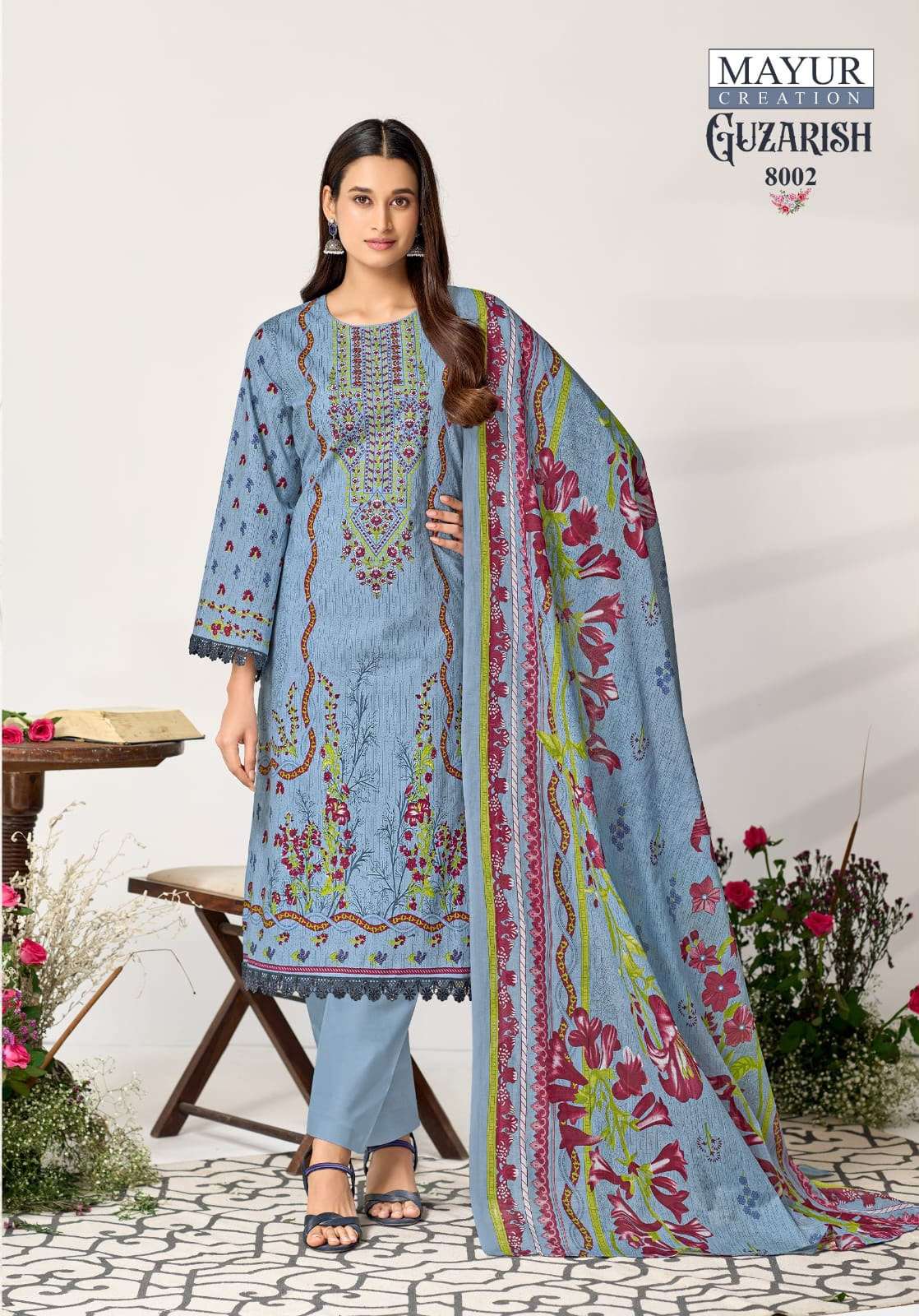 MAYUR CREATION GUZARISH VOL 8 COTTON DIGITAL PRINTS SALWAR SUIT