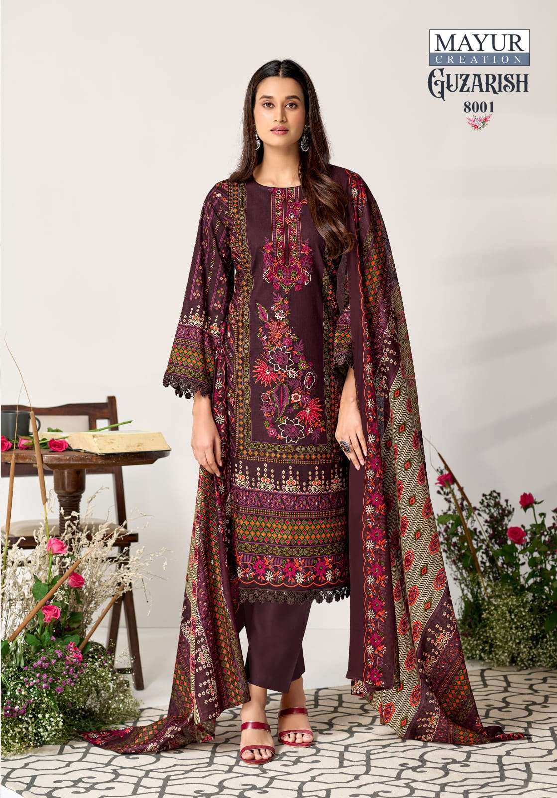 MAYUR CREATION GUZARISH VOL 8 COTTON DIGITAL PRINTS SALWAR SUIT