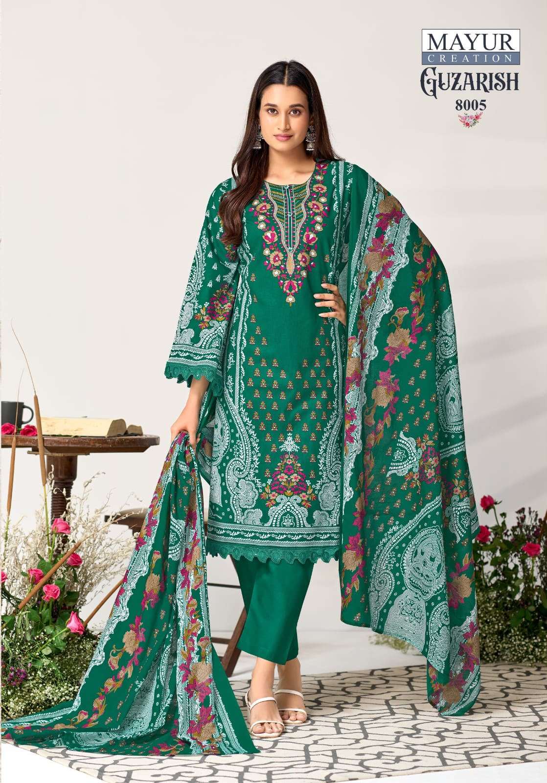 MAYUR CREATION GUZARISH VOL 8 COTTON DIGITAL PRINTS SALWAR SUIT
