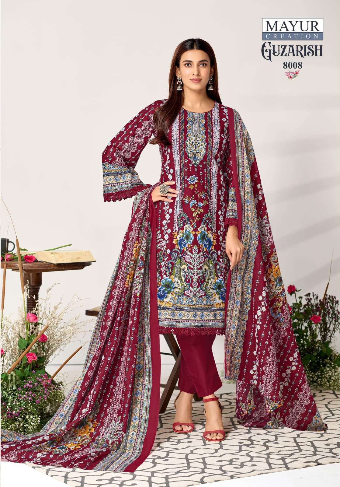 MAYUR CREATION GUZARISH VOL 8 COTTON DIGITAL PRINTS SALWAR SUIT
