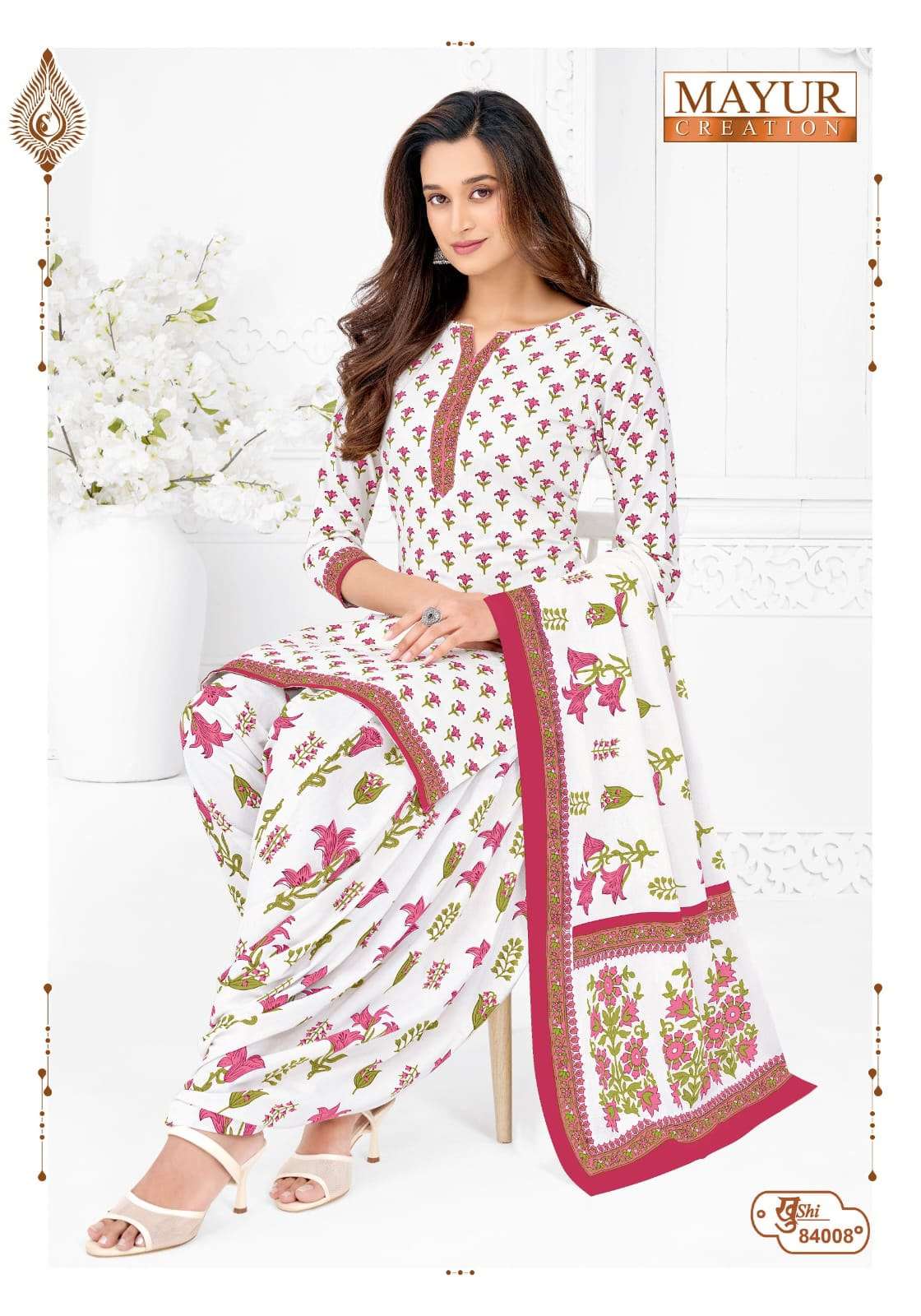 MAYUR CREATION KHUSHI VOL 84 COTTON PRINT LADIES DRESS
