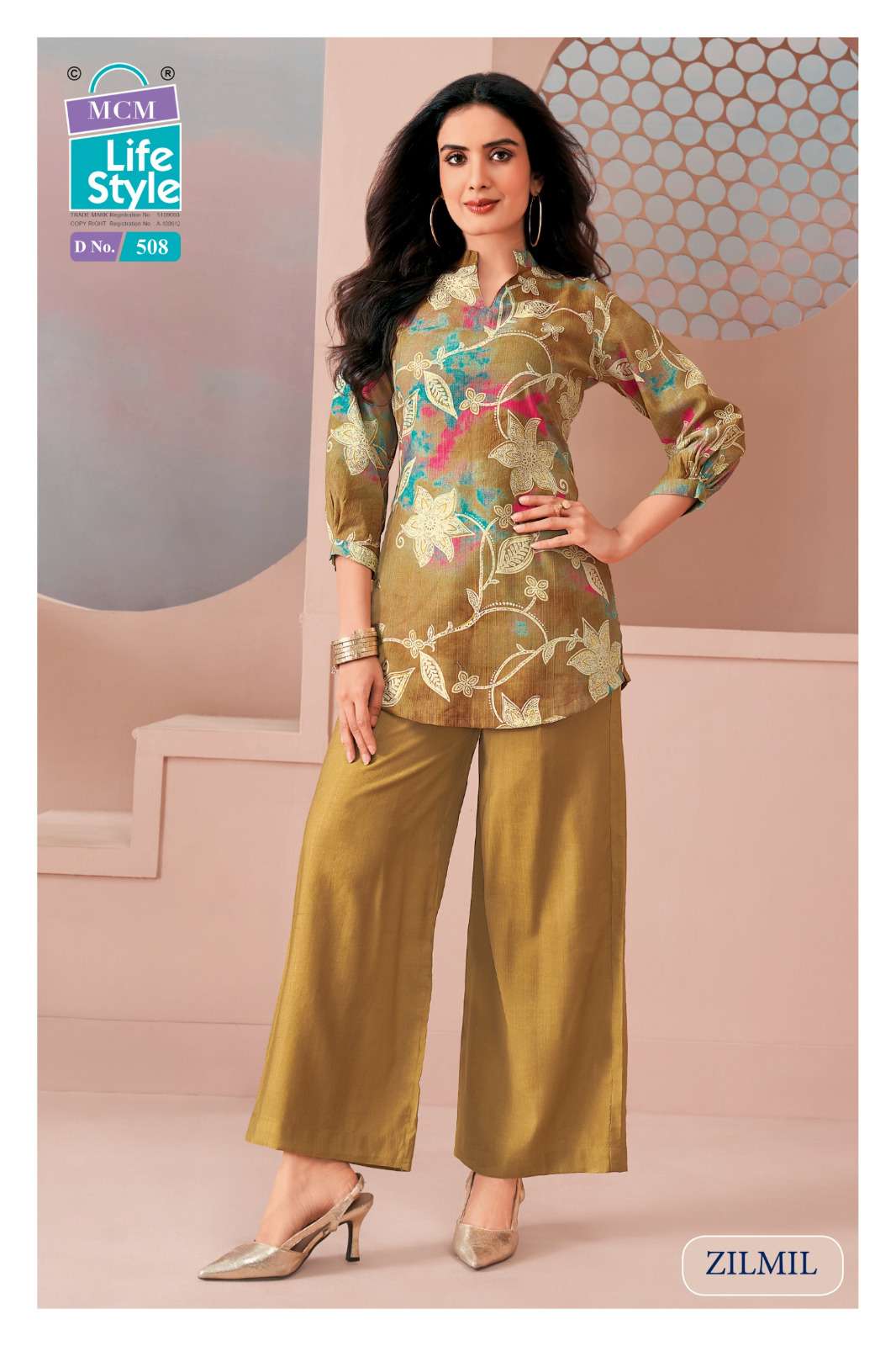 MCM LIFESTYLE ZILMIL VOL 5 FANCY PRINT LADIES CO-ORD SET COLLECTION 