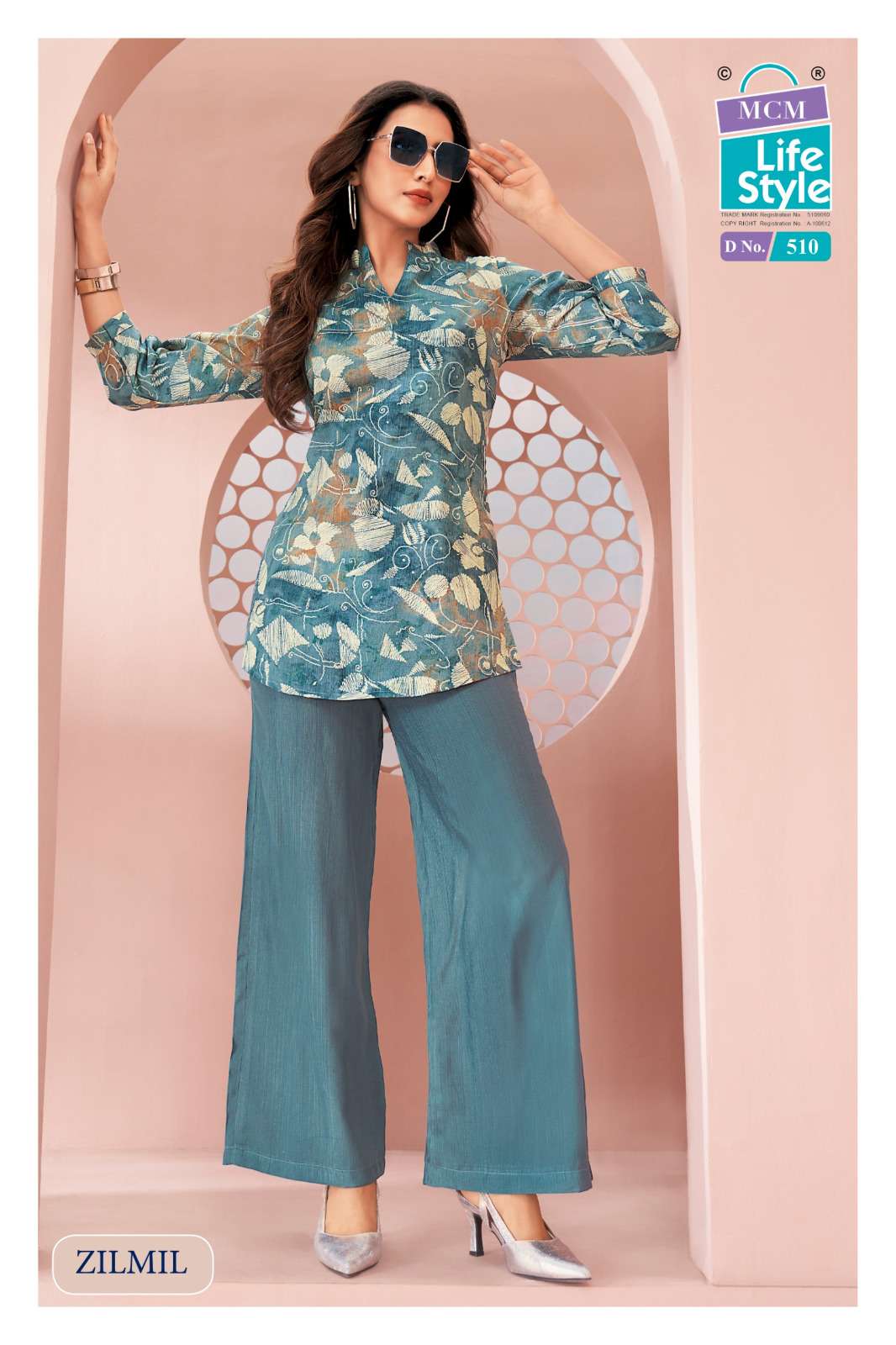 MCM LIFESTYLE ZILMIL VOL 5 FANCY PRINT LADIES CO-ORD SET COLLECTION 