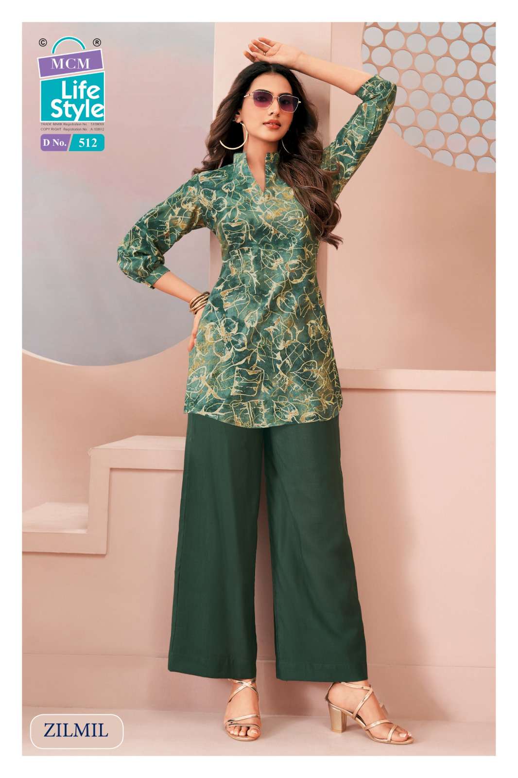 MCM LIFESTYLE ZILMIL VOL 5 FANCY PRINT LADIES CO-ORD SET COLLECTION 