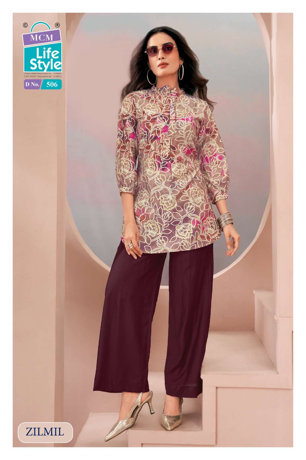 MCM LIFESTYLE ZILMIL VOL 5 FANCY PRINT LADIES CO-ORD SET COLLECTION 
