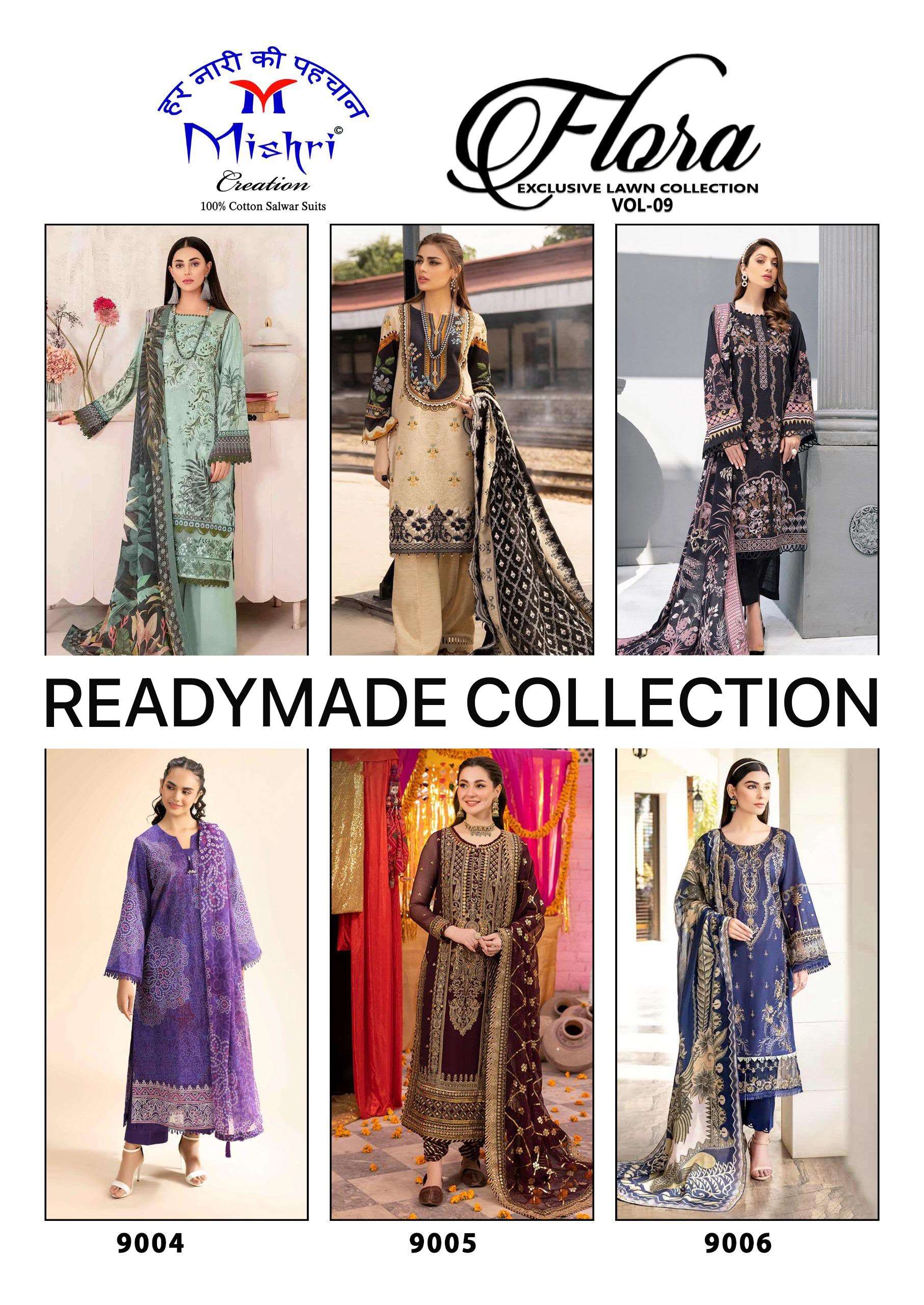 MISHRI CREATION FLORA VOL 9 READY MADE COLLECTION 