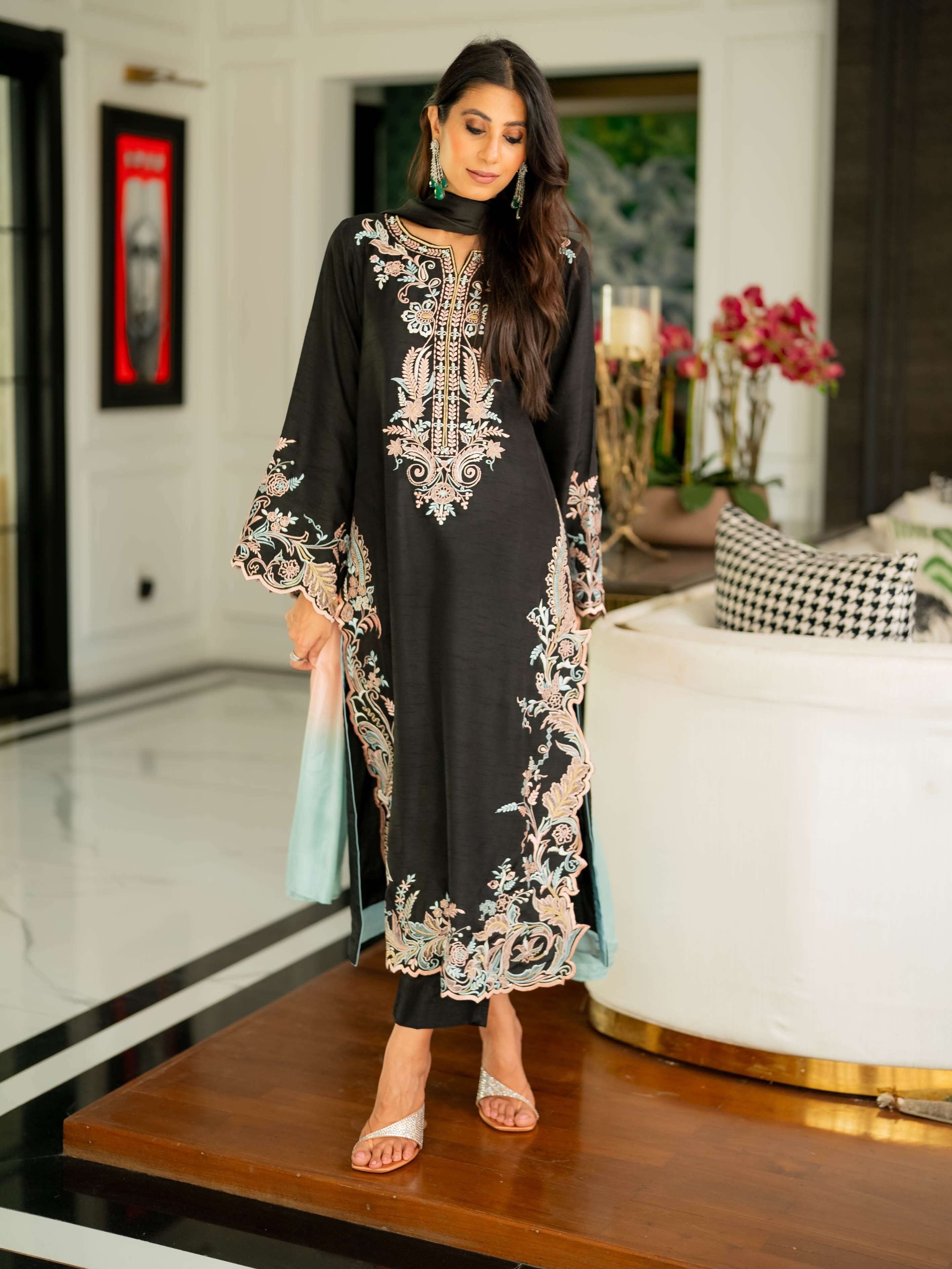 PD 1158 RAYON BEAUTIFUL DESIGNER LOOK PARTY WEAR LADIES SUIT