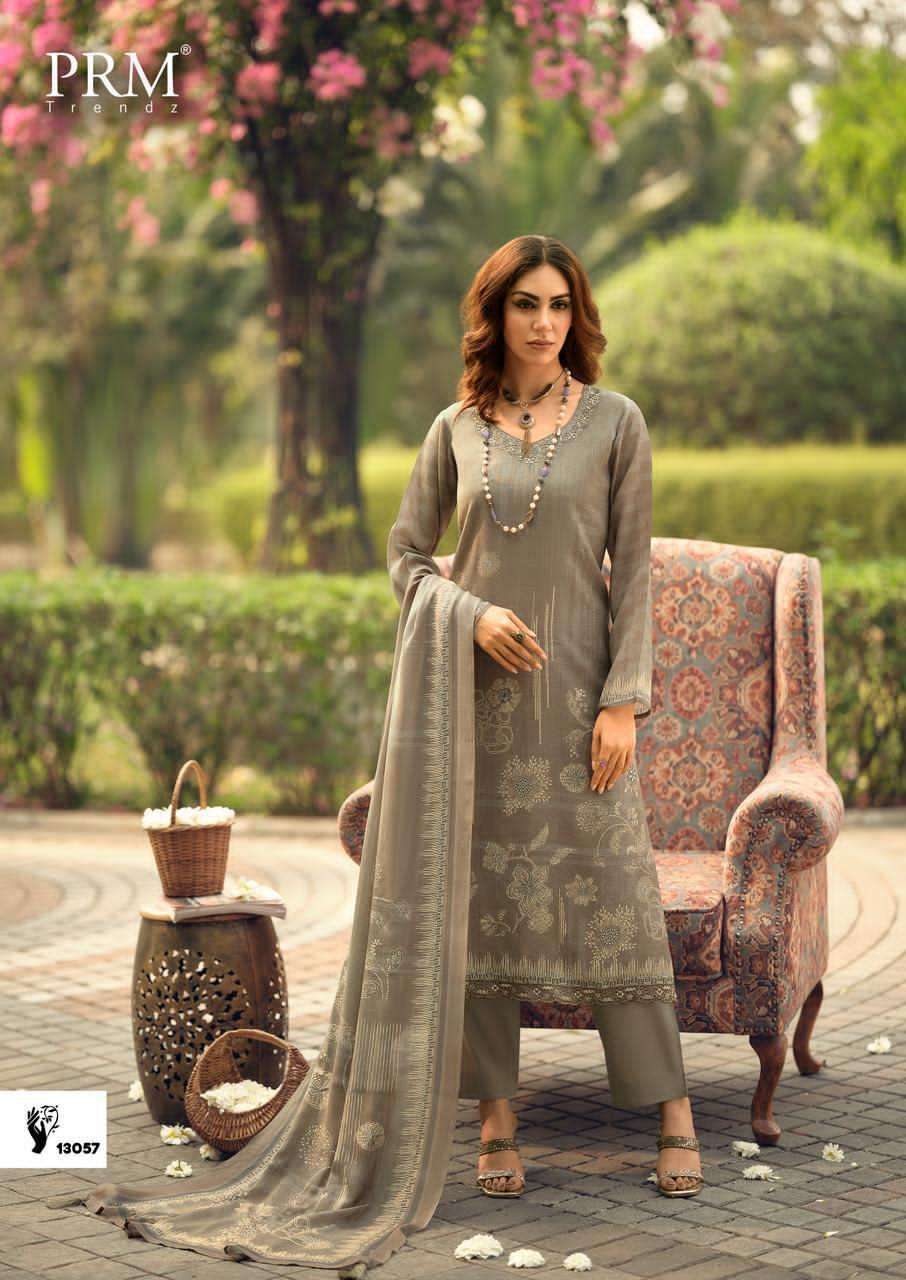PRM TRENDZ SISILYA VISCOSE DIGITAL PRINT WITH FANCY WORK SUIT