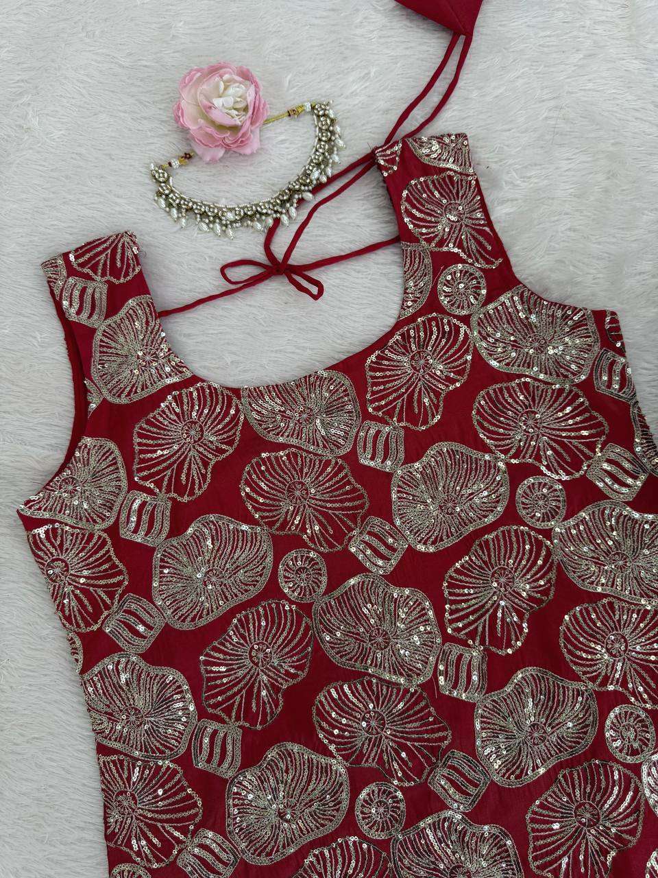 RTC 5927 SIMER SILK BEAUTIFUL DESIGNER LOOK PARTY WEAR SHARARA SUIT