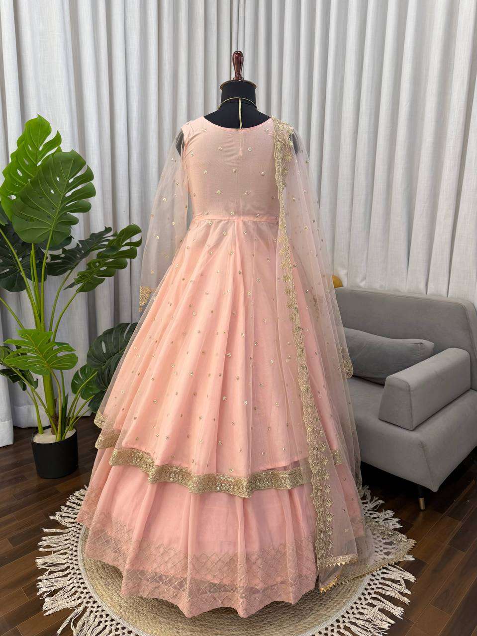 RTC 5991 GEORGETTE HEAVY BEAUTIFUL DESIGNER WEDDING WEAR LEHENGA SUIT