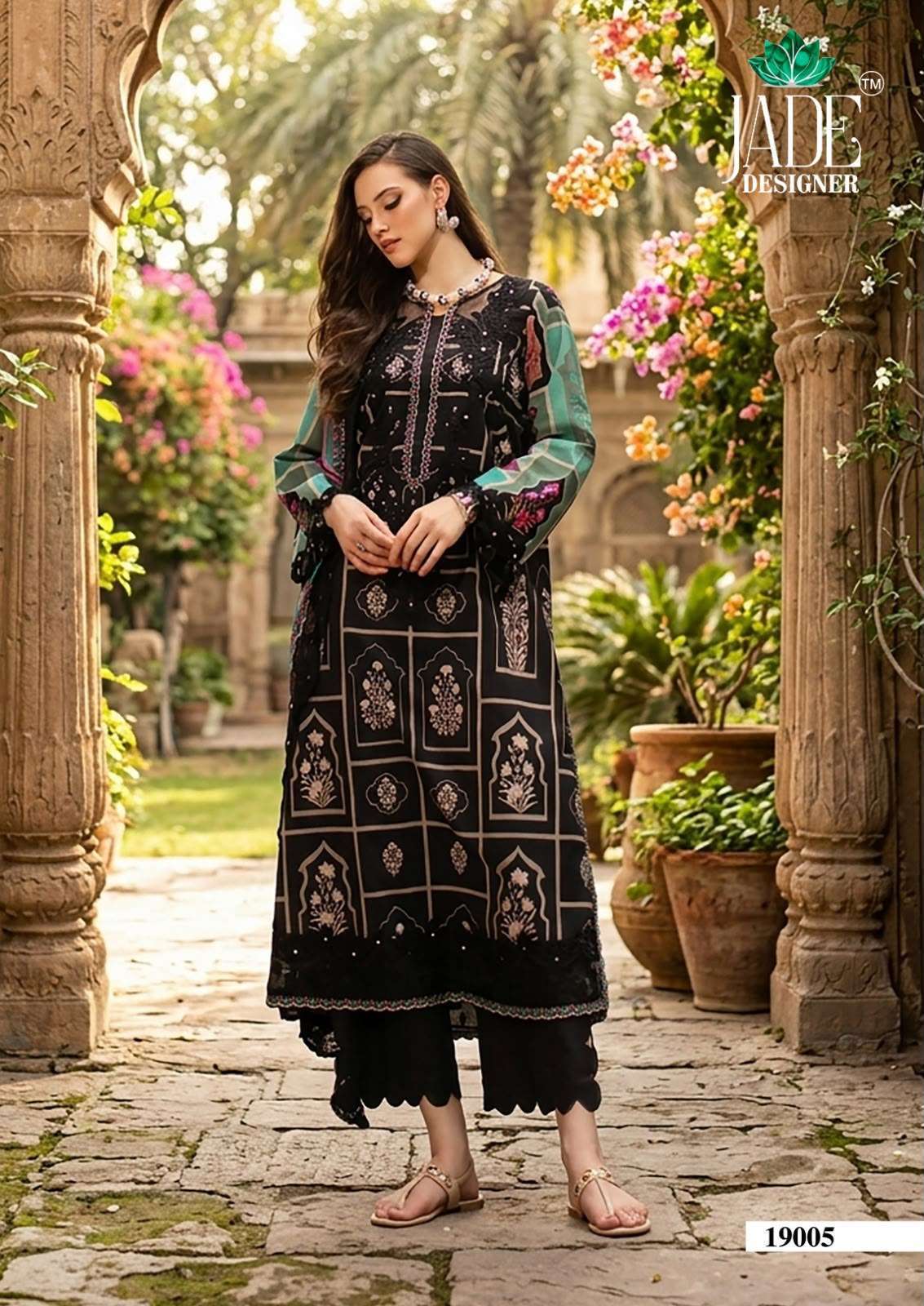 SAANVI TRENDS JADE CRIMSONS HEAVY COTTON LUXURY COLLECTION VOL 19