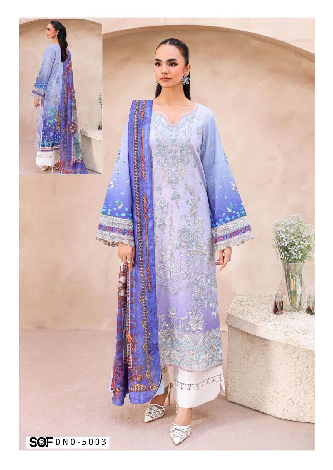 SHREE OM FAB ASIM JOFA VOL 5 COTTON DIGITAL PRINT SALWAR SUIT