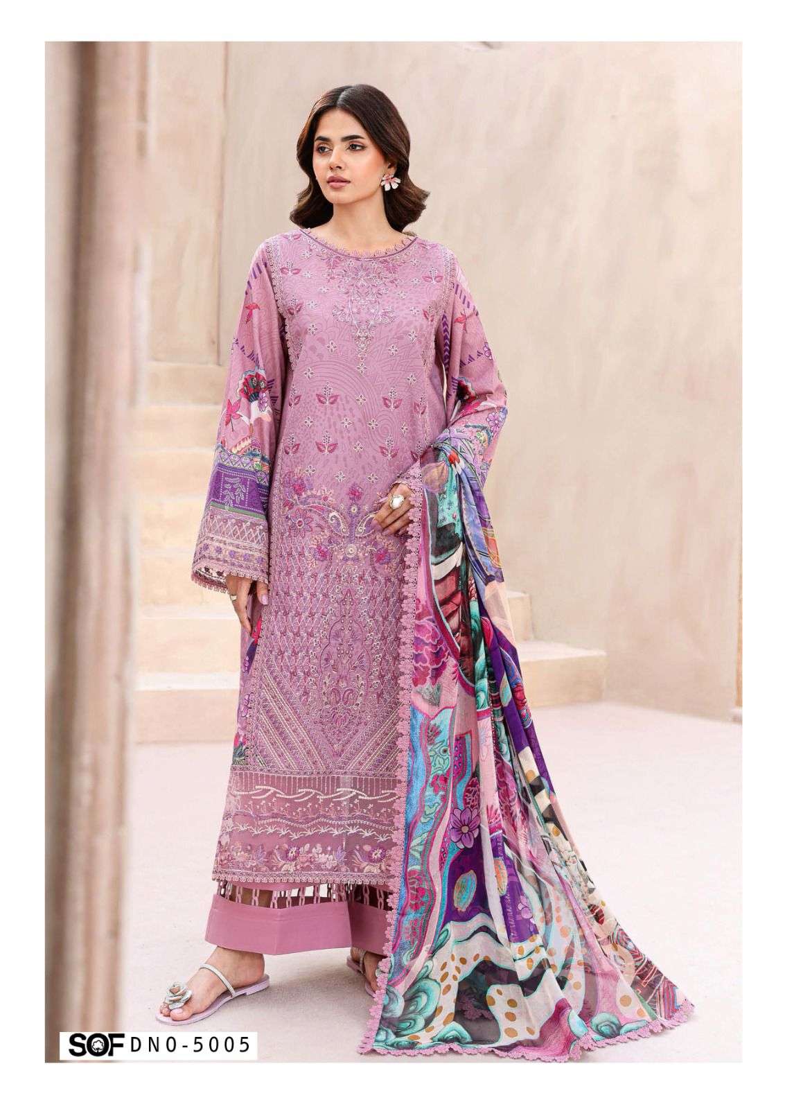 SHREE OM FAB ASIM JOFA VOL 5 COTTON DIGITAL PRINT SALWAR SUIT