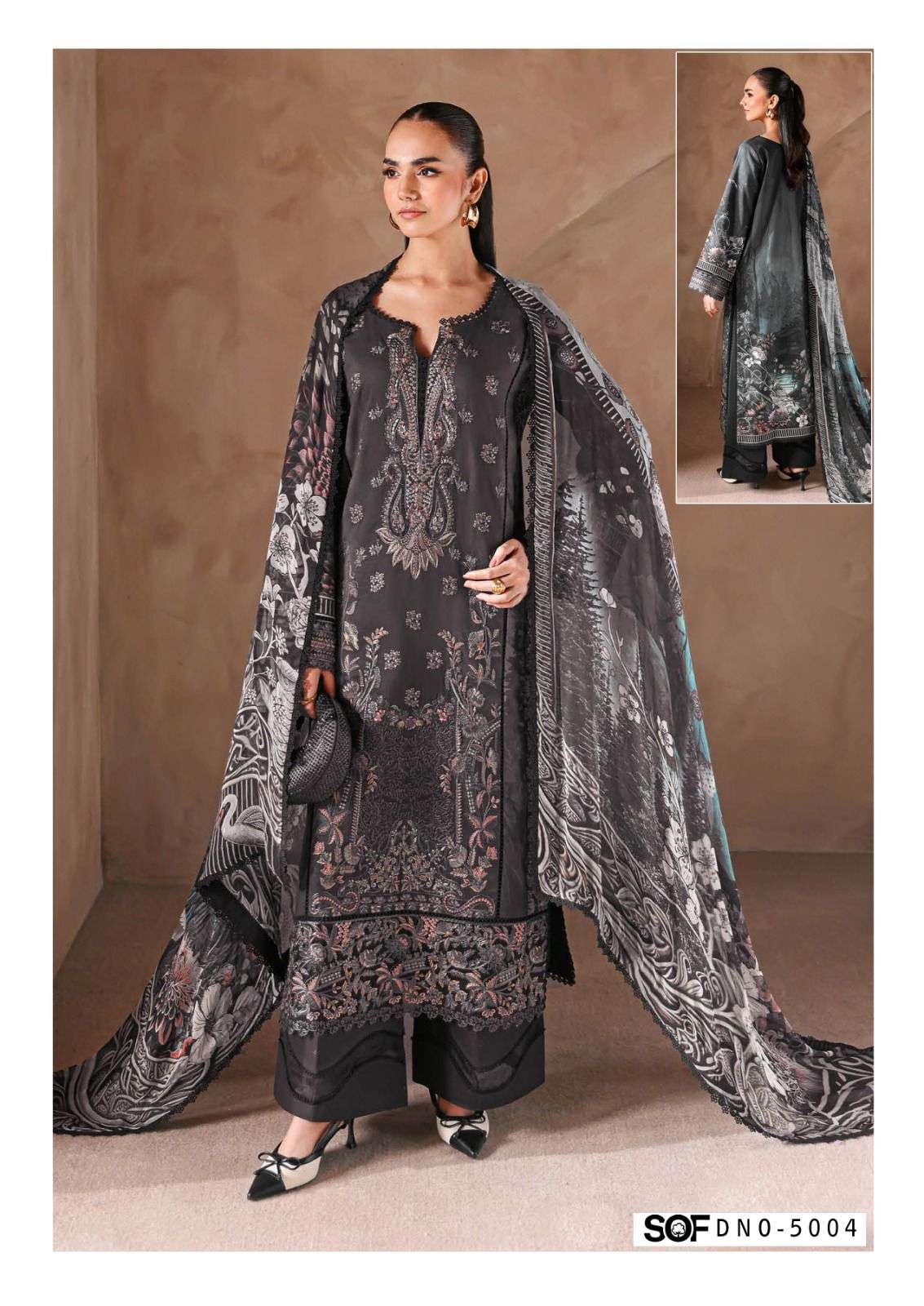 SHREE OM FAB ASIM JOFA VOL 5 COTTON DIGITAL PRINT SALWAR SUIT