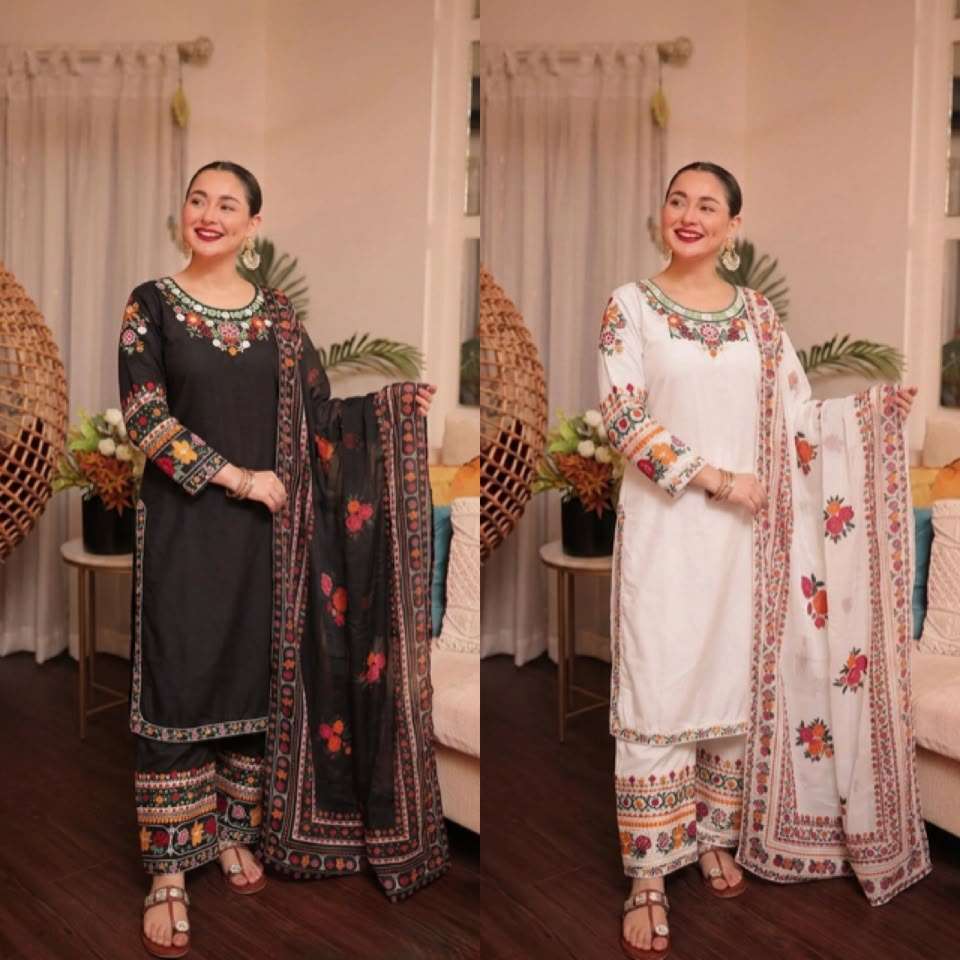 SR 1716 GEORGETTE HEAVY DESIGNER WORK WEDDING WEAR PAKISTANI STYLE SUIT