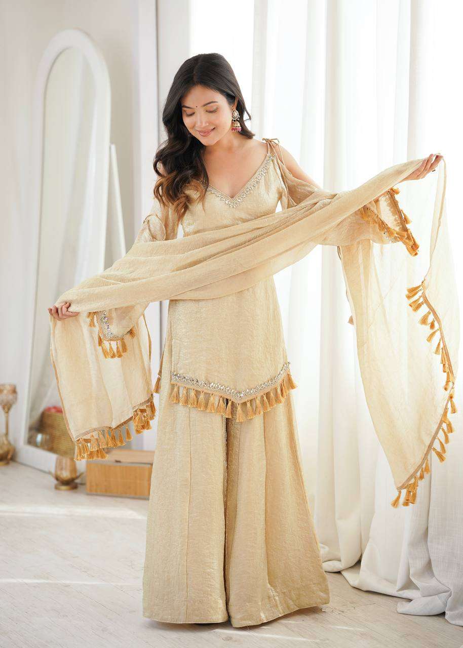 SRK 5357 CRUSH FABRIC BEAUTIFUL DESIGNER WORK PARTY WEAR LADIES SUIT
