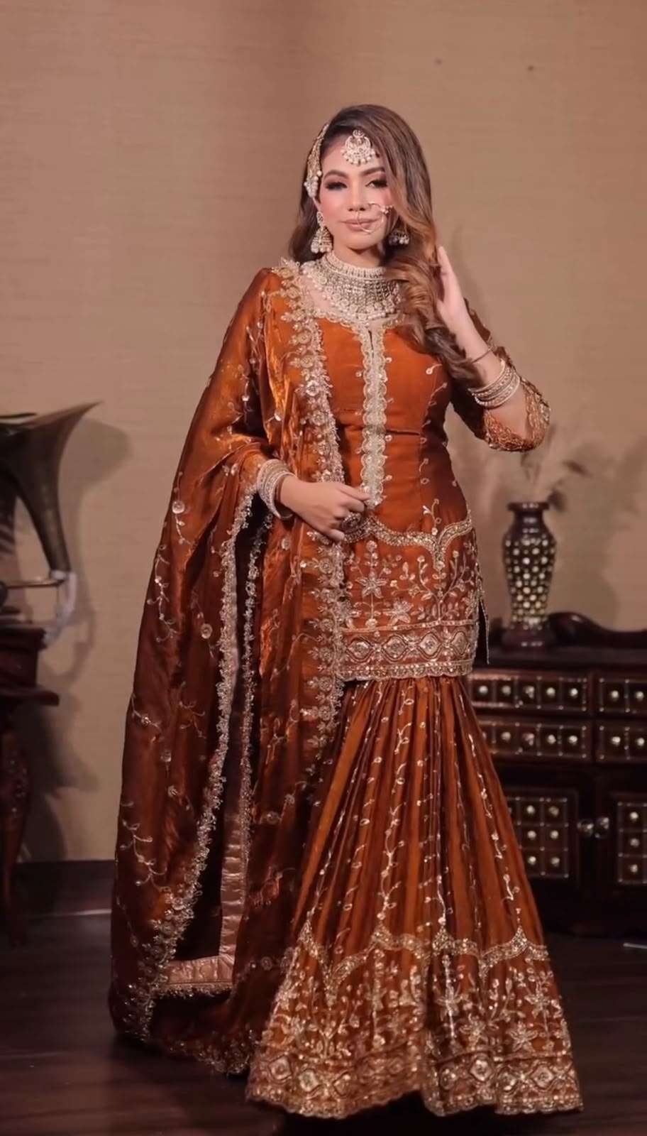 SSR 533 SILK SEQUENCE EMBROIDERY DESIGNER WORK FESTIVE WEAR SUIT