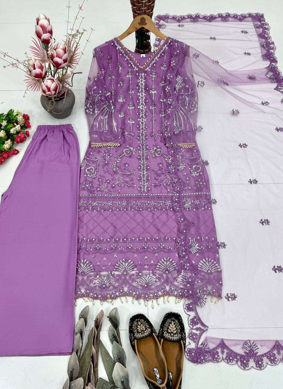 ST 178 BEAUTIFUL DESIGNER LOOK PARTY WEAR PAKISTANI STYLE SUIT 