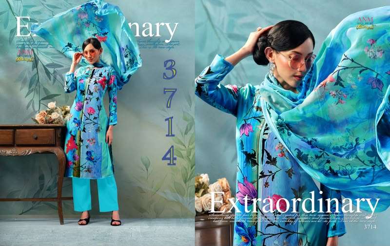VAISHALI 3700 SERIES CREPE DIGITAL PRINTED SUITS 