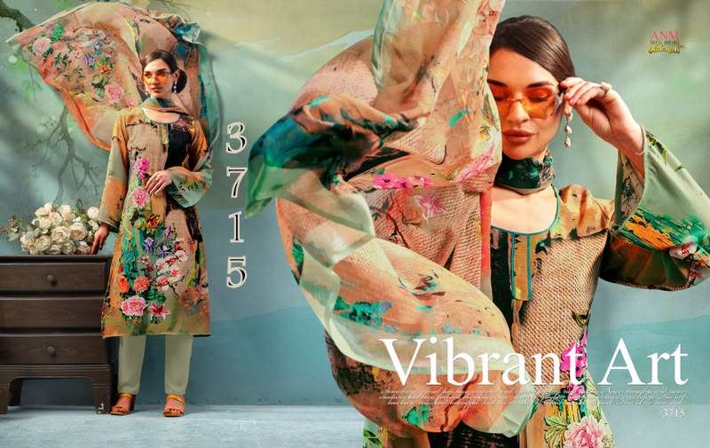 VAISHALI 3700 SERIES CREPE DIGITAL PRINTED SUITS 