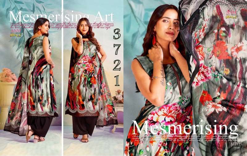 VAISHALI 3700 SERIES CREPE DIGITAL PRINTED SUITS 