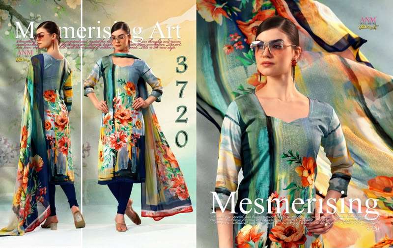 VAISHALI 3700 SERIES CREPE DIGITAL PRINTED SUITS 