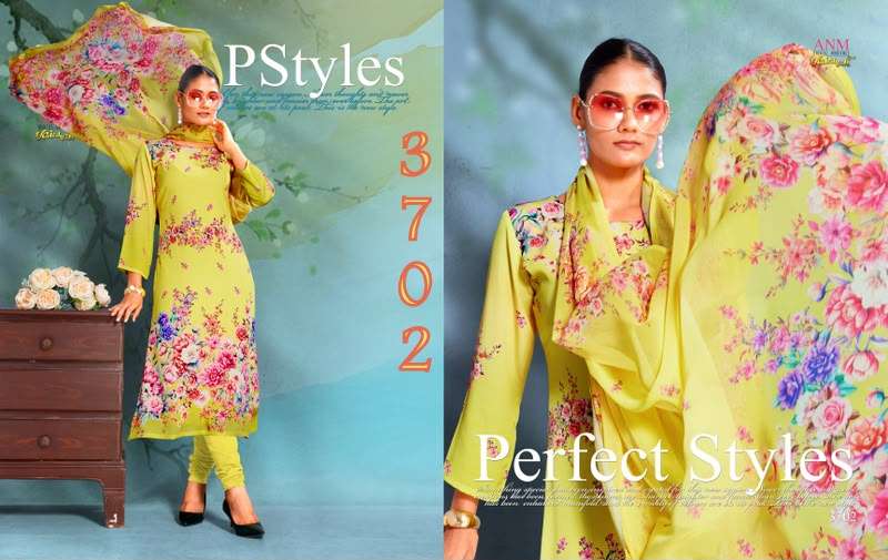 VAISHALI 3700 SERIES CREPE DIGITAL PRINTED SUITS 