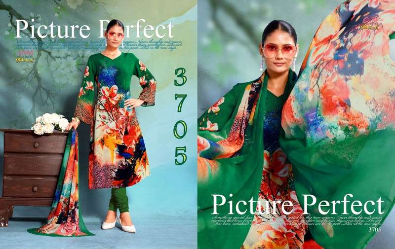VAISHALI 3700 SERIES CREPE DIGITAL PRINTED SUITS 