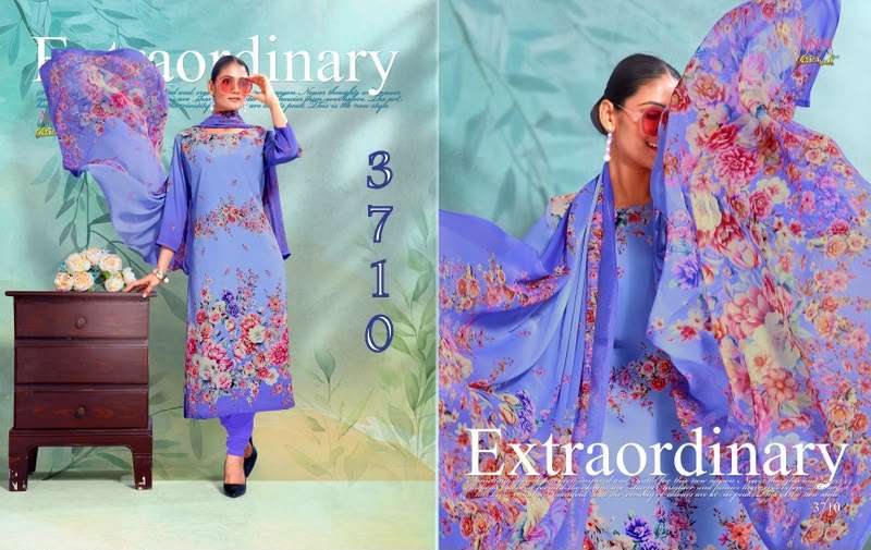 VAISHALI 3700 SERIES CREPE DIGITAL PRINTED SUITS 