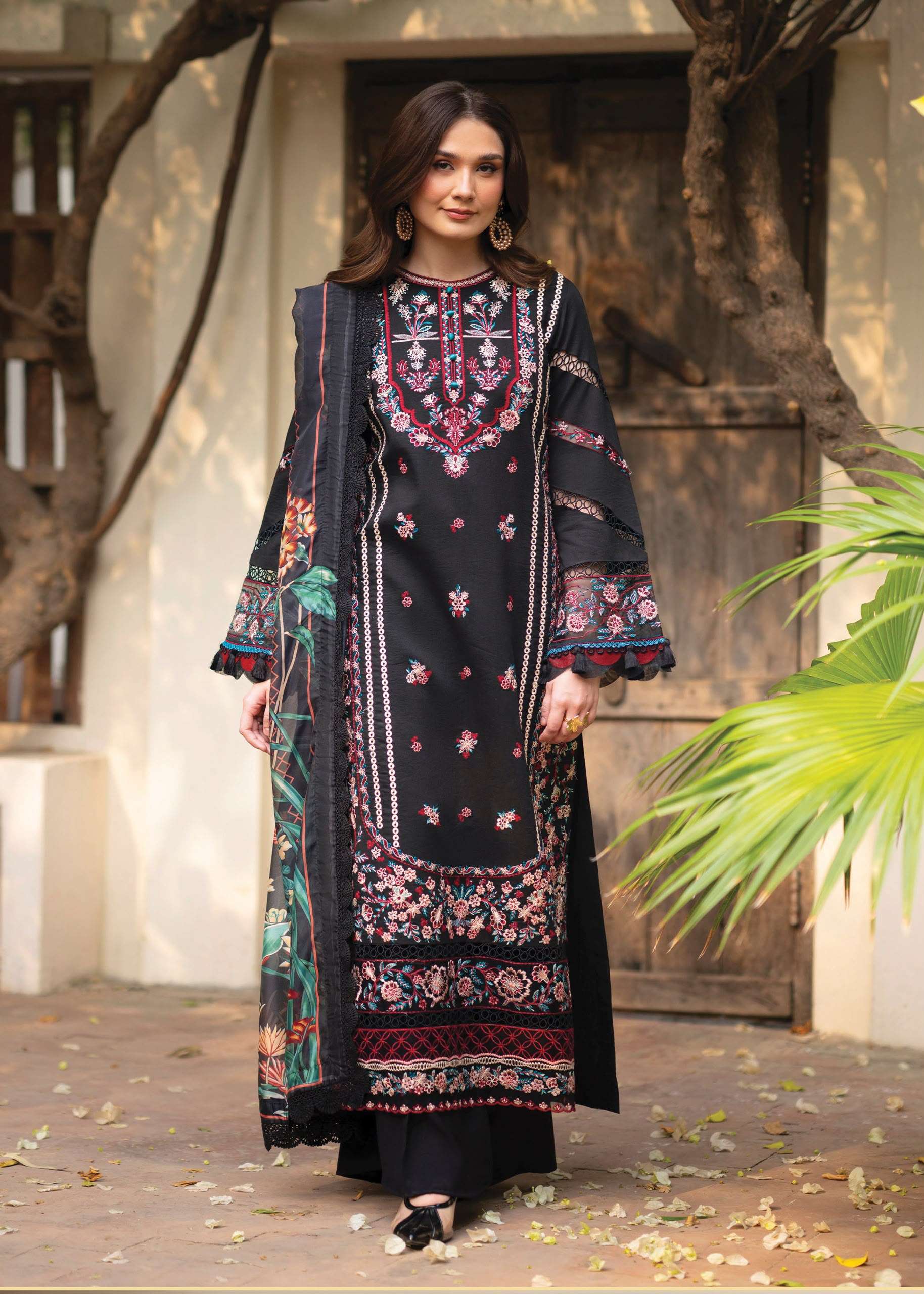 AABYAAN DESIGNER SUIT RUHANIYAT VOL 12 COTTON KARACHI DIGITAL PRINTS SALWAR SUIT