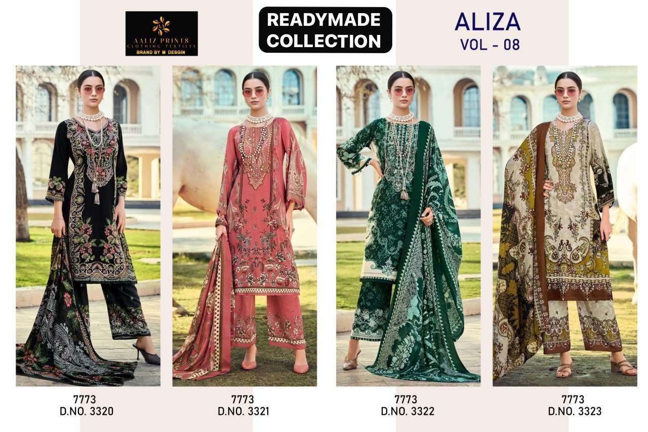 AALIZ PRINTS ALIZA VOL 8 READY MADE COLLECTION 