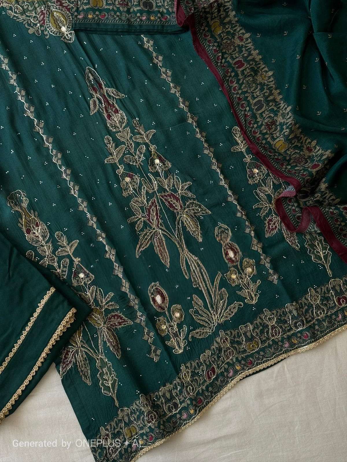 AMRUTVELA AT 285 VISCOSE DIGITAL PRINT WITH DESIGNER WORK SUIT