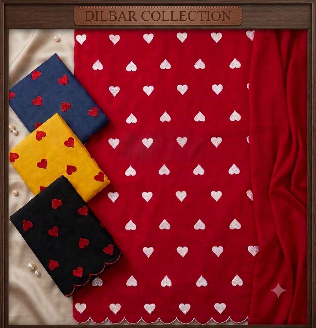 BANDHANI PALACE DILBAR COLLECTION RAYON FANCY WORKS SUIT