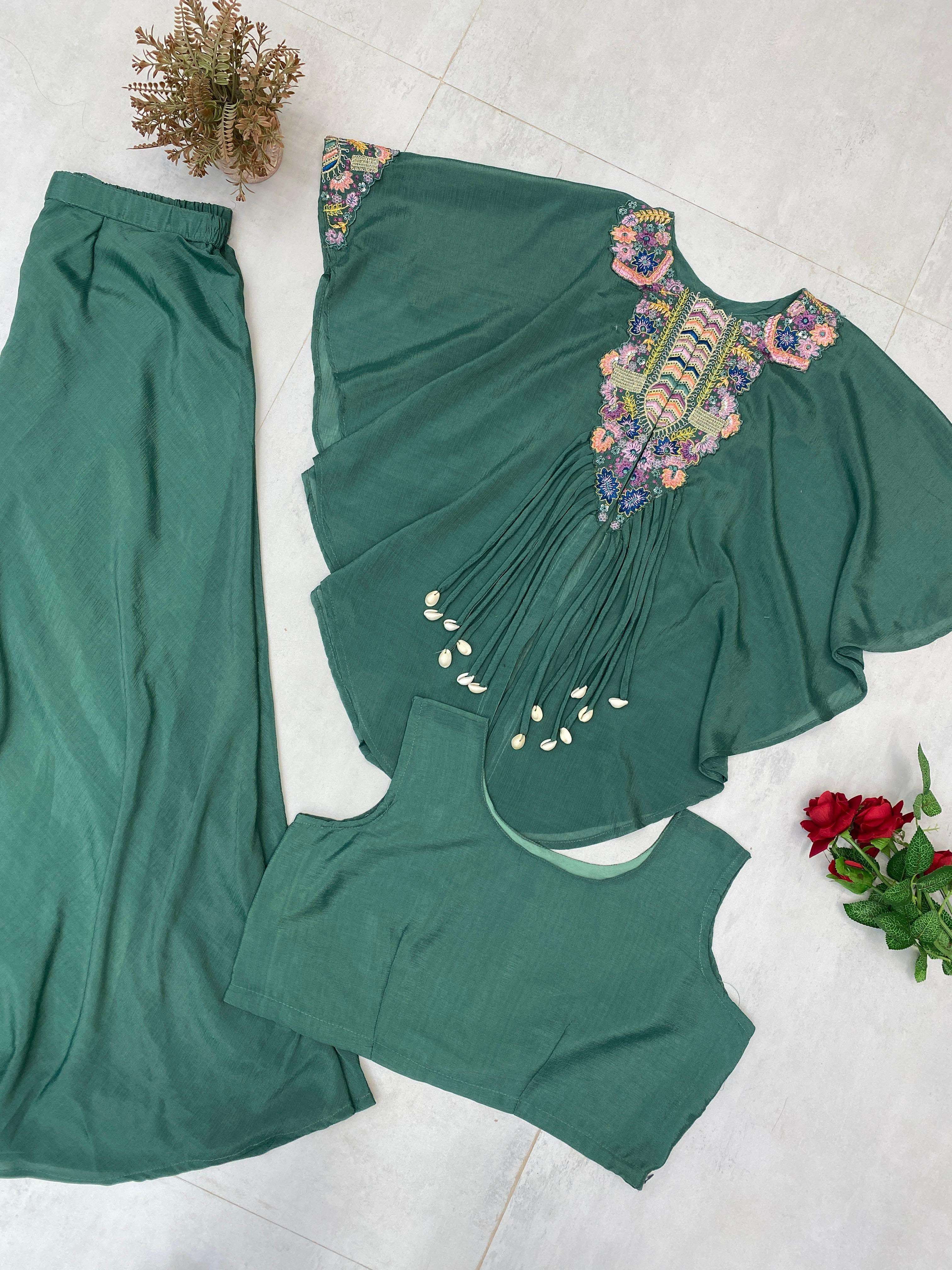 BE 349 THREE PIECE INDO WESTERN WEAR COLLECTION 